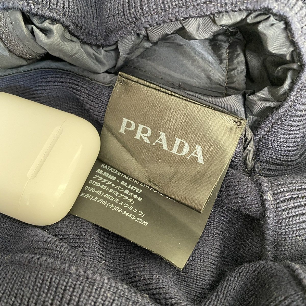 Prada Prada Nylon Wool Sweater Size US S / EU 44-46 / 1 - 8 Thumbnail