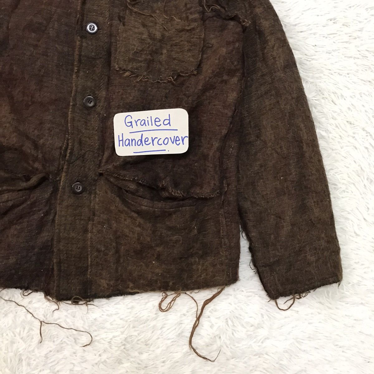 WHIZ LIMITED Rare Hairy/Mohair Constructive Jacket Whiz Limited Size US L / EU 52-54 / 3 - 3 Thumbnail