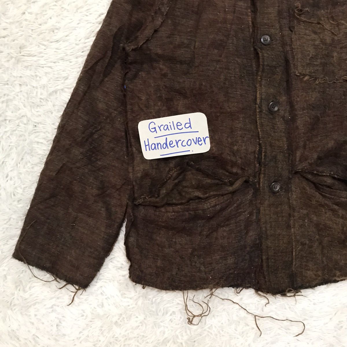 WHIZ LIMITED Rare Hairy/Mohair Constructive Jacket Whiz Limited Size US L / EU 52-54 / 3 - 2 Thumbnail