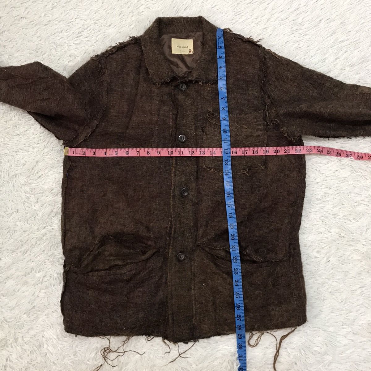 WHIZ LIMITED Rare Hairy/Mohair Constructive Jacket Whiz Limited Size US L / EU 52-54 / 3 - 18 Thumbnail