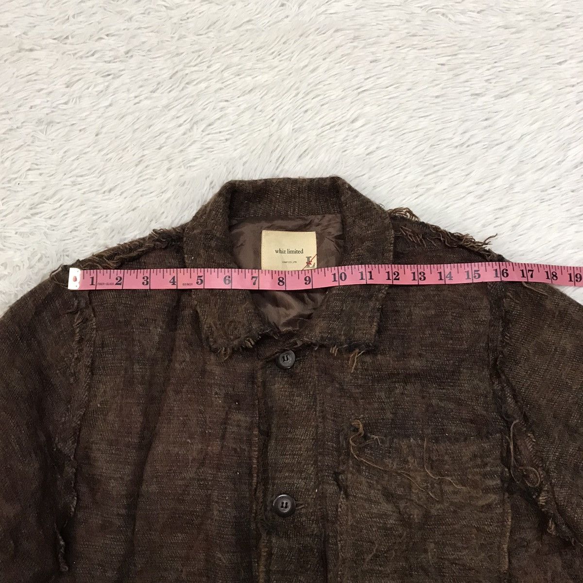 WHIZ LIMITED Rare Hairy/Mohair Constructive Jacket Whiz Limited Size US L / EU 52-54 / 3 - 19 Thumbnail