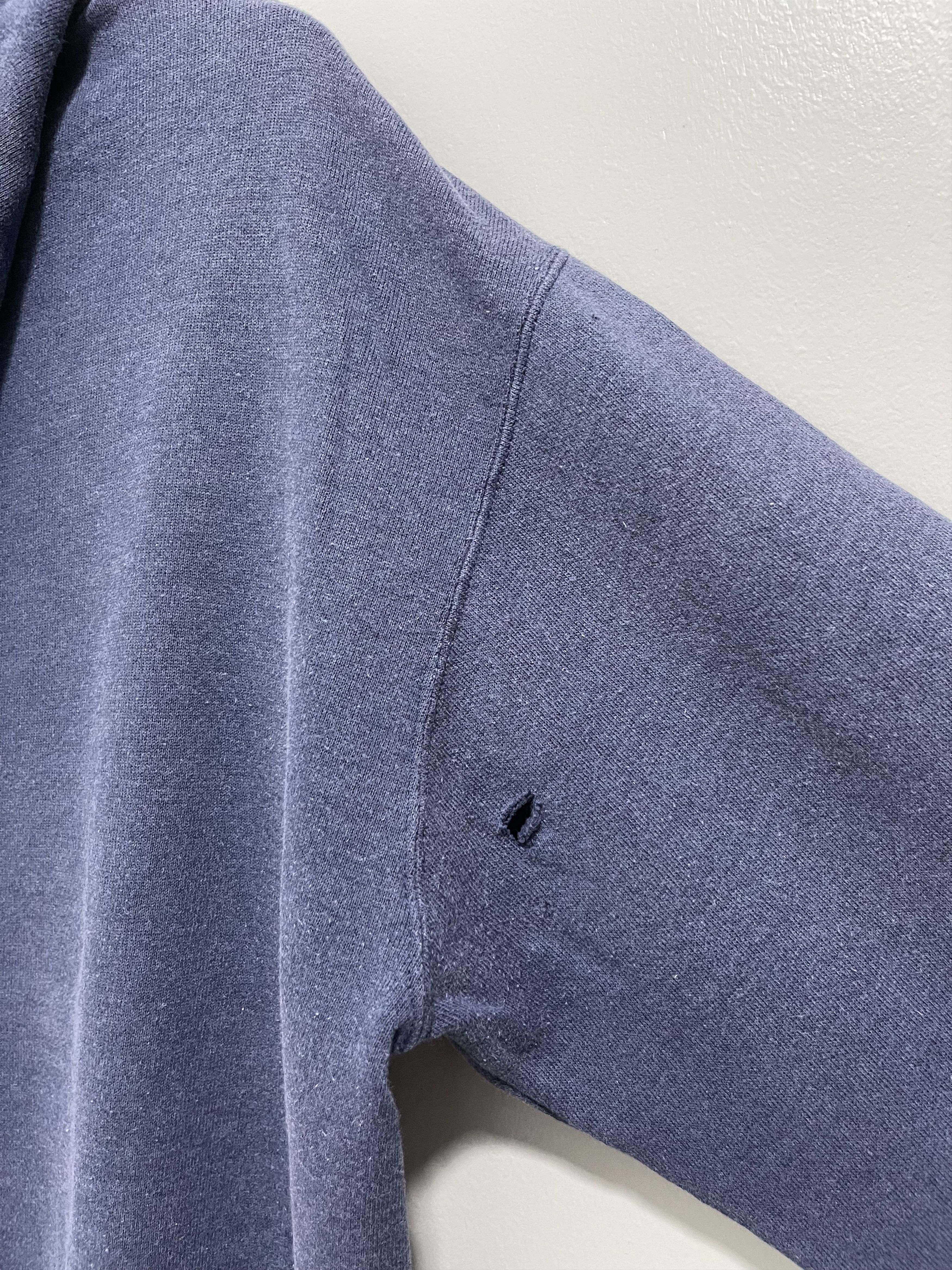 Hanes × Vintage Vintage Hanes 80s Blank Zip Up Hoodie Size US M / EU 48-50 / 2 - 5 Thumbnail