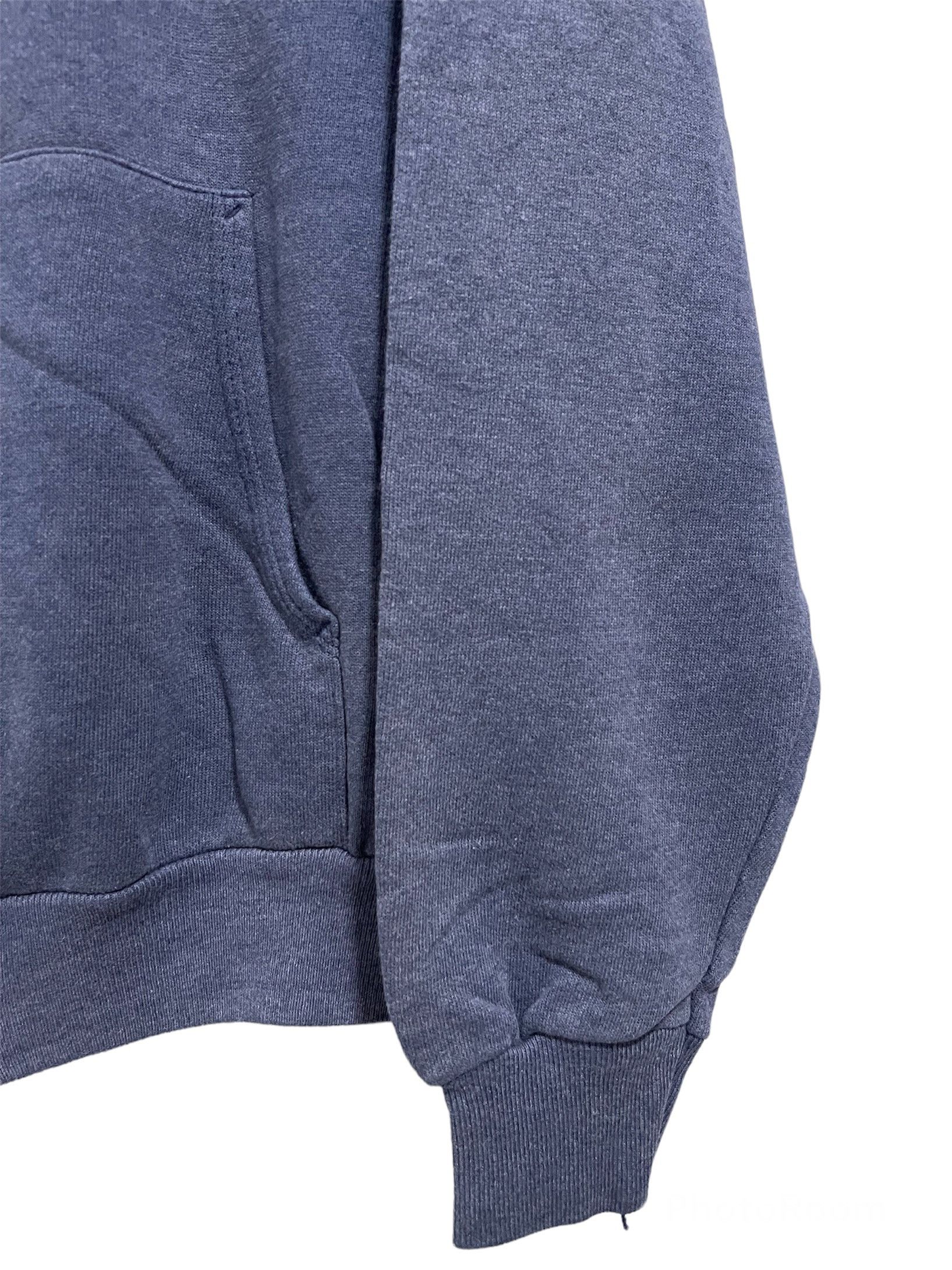Hanes × Vintage Vintage Hanes 80s Blank Zip Up Hoodie Size US M / EU 48-50 / 2 - 2 Thumbnail