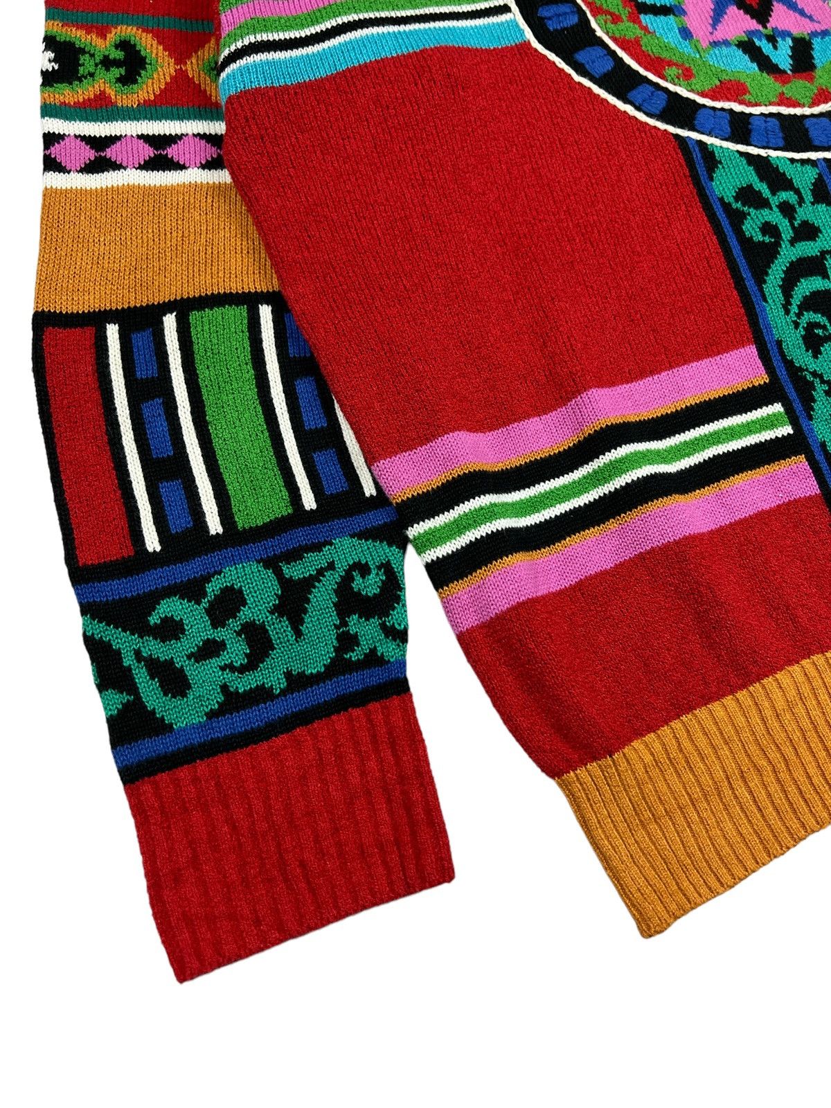 Yoshiyuki Konishi Ficce Yoshiyuki Konishi Multicolor Abstract Knitwear Size US L / EU 52-54 / 3 - 4 Thumbnail