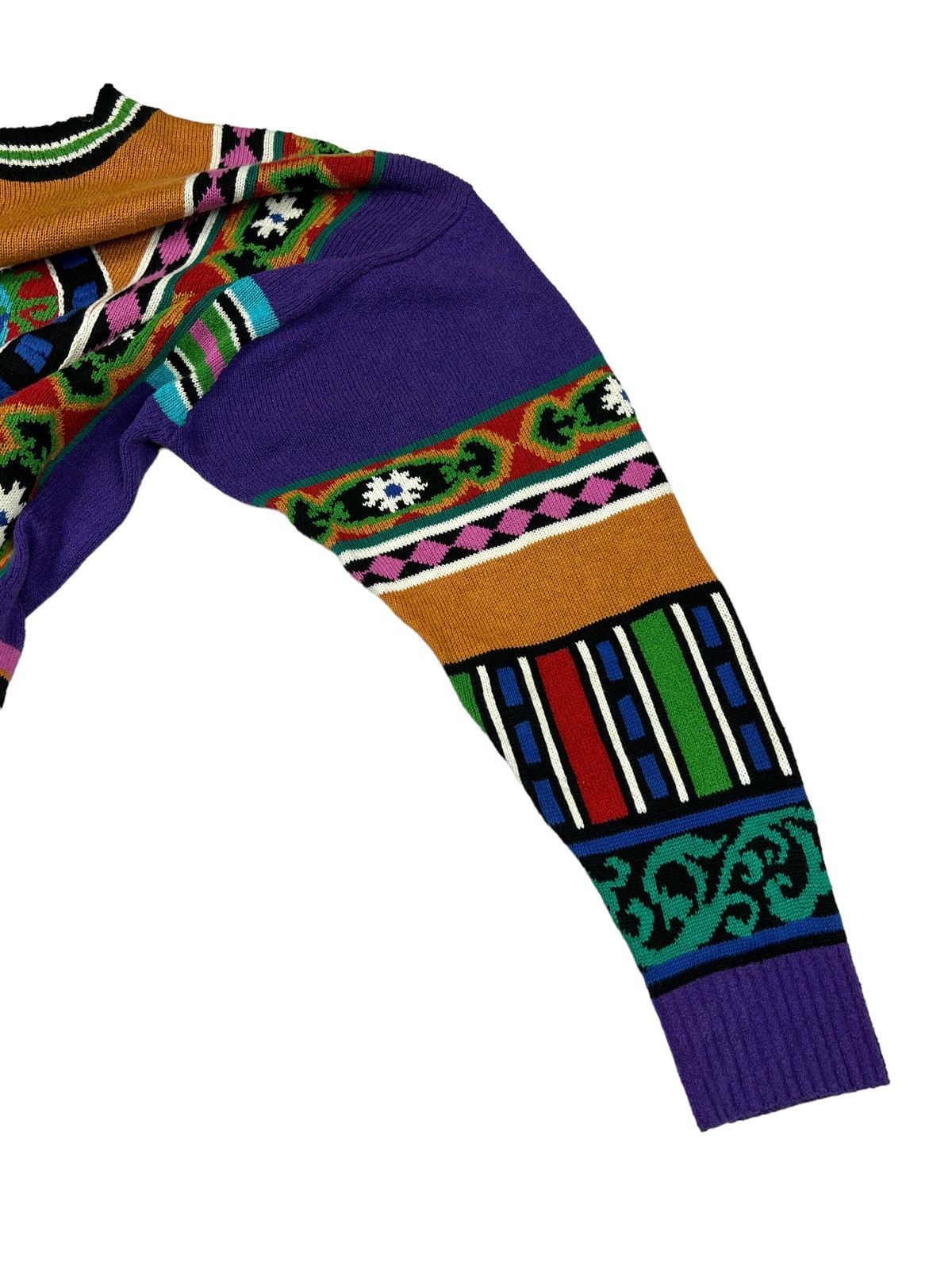 Yoshiyuki Konishi Ficce Yoshiyuki Konishi Multicolor Abstract Knitwear Size US L / EU 52-54 / 3 - 8 Thumbnail