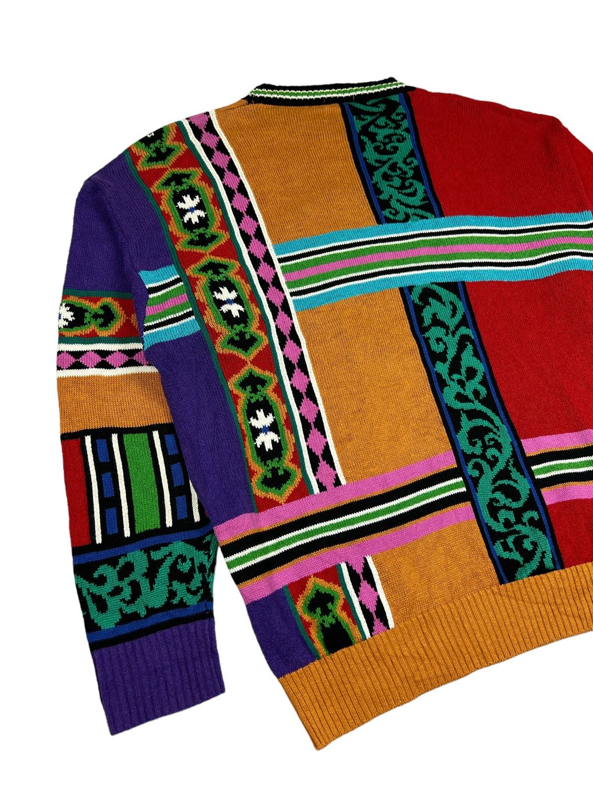 Yoshiyuki Konishi Ficce Yoshiyuki Konishi Multicolor Abstract Knitwear Size US L / EU 52-54 / 3 - 10 Thumbnail