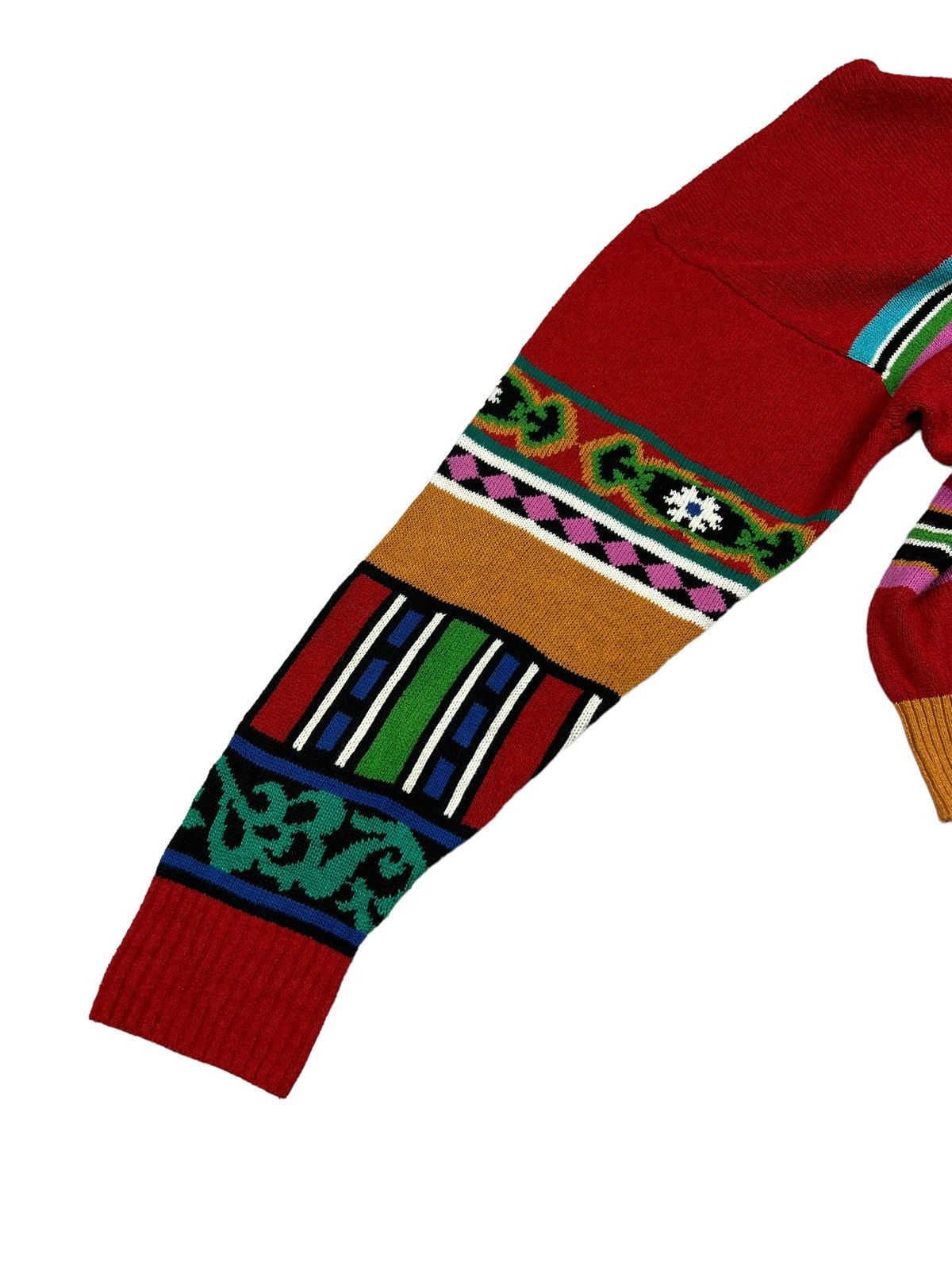 Yoshiyuki Konishi Ficce Yoshiyuki Konishi Multicolor Abstract Knitwear Size US L / EU 52-54 / 3 - 7 Thumbnail