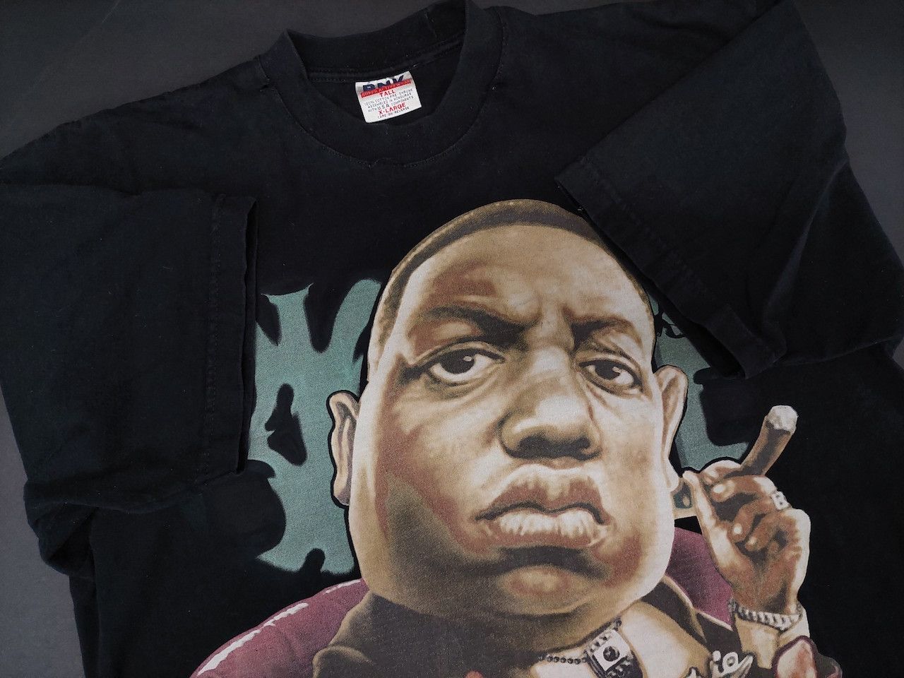 Rap Tees Vintage Notorious Big Poppa Biggie Rap Tees Size US XL / EU 56 / 4 - 8 Thumbnail