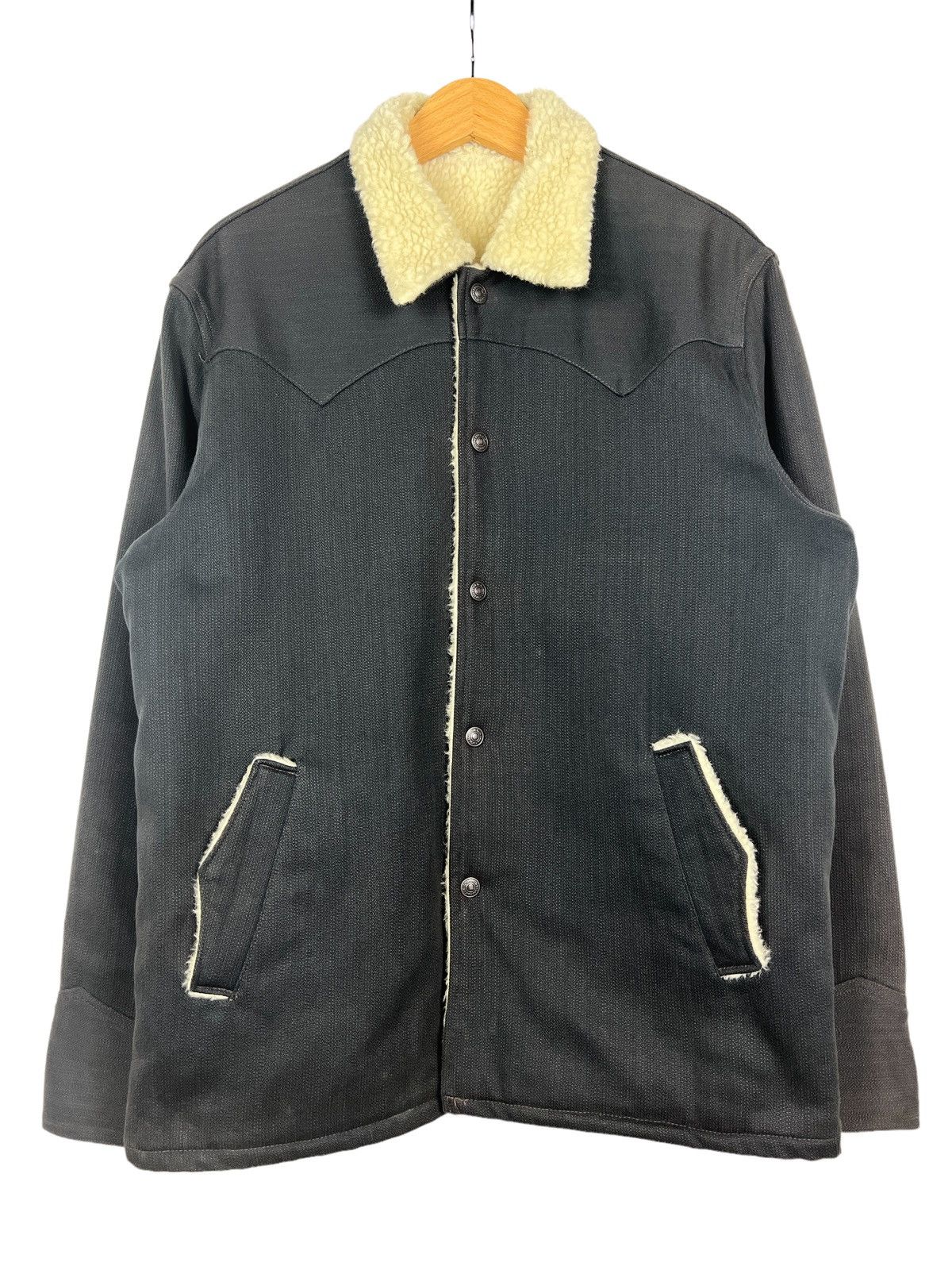 The Flat Head The Flat Head 🇯🇵 Sherpa Lined Native Jacket Size US M / EU 48-50 / 2 - 1 Thumbnail