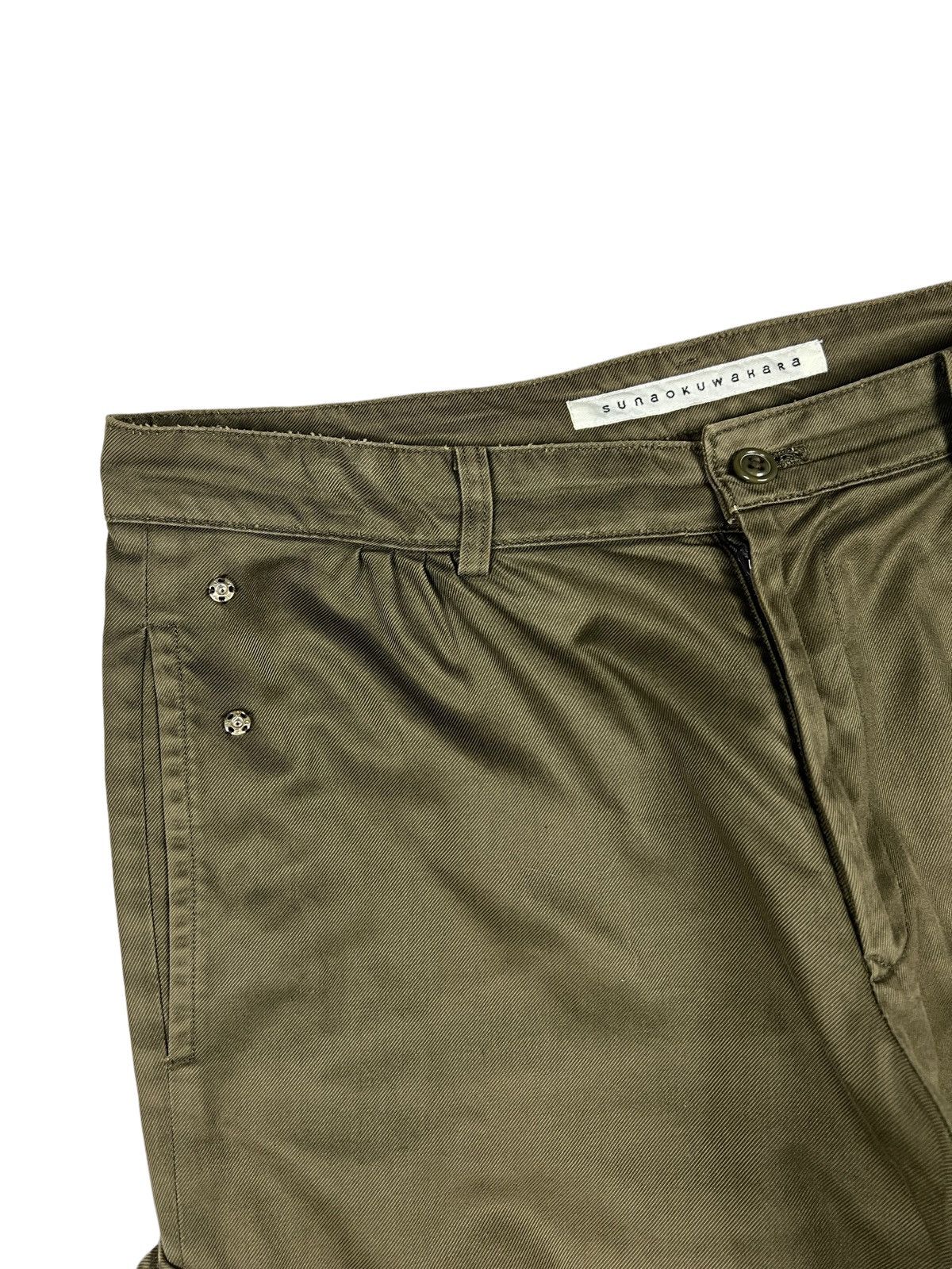 Issey Miyake Sunao Kuwahara Baggy Cargo Pants Size 31" - 5 Thumbnail