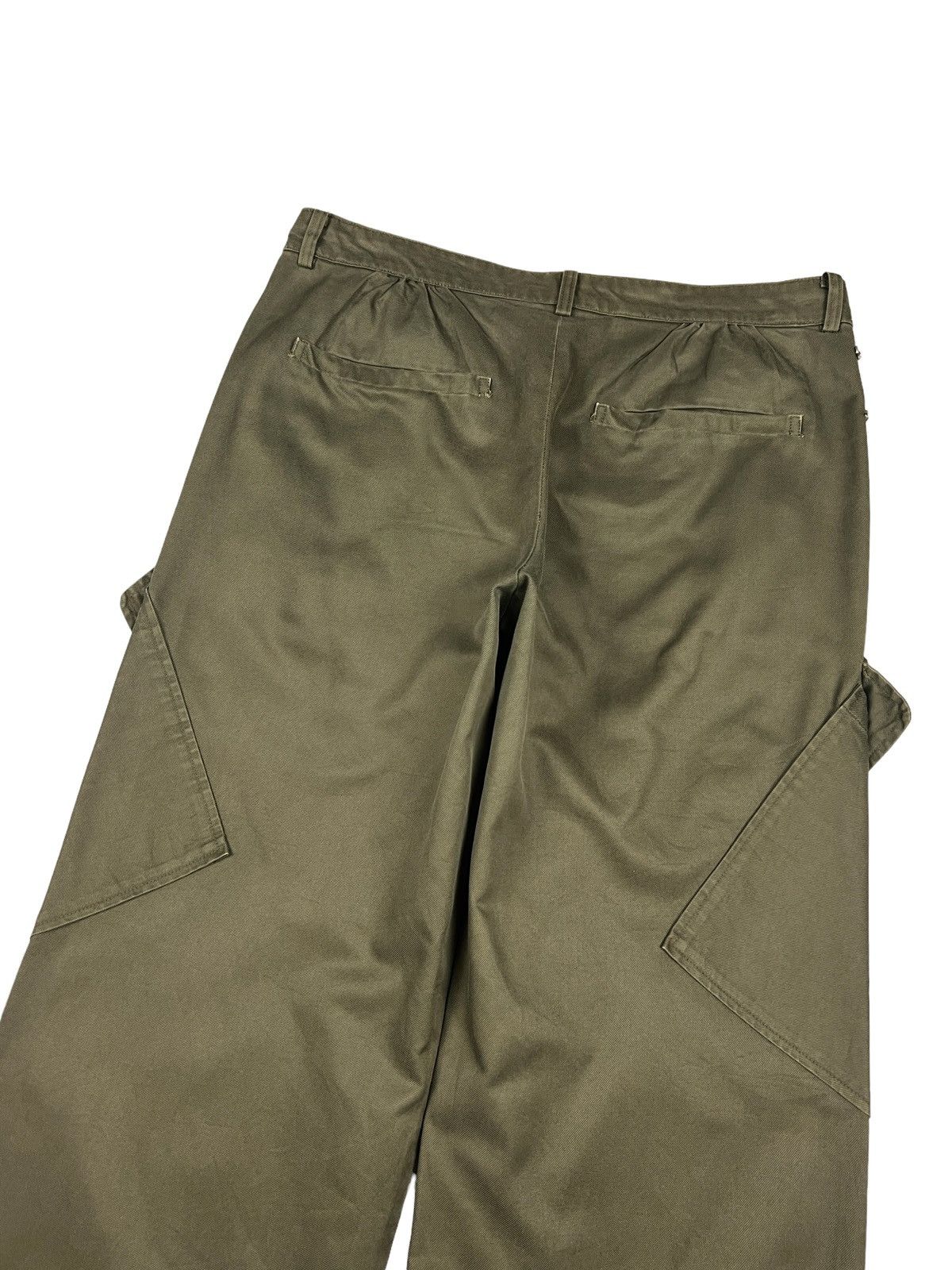 Issey Miyake Sunao Kuwahara Baggy Cargo Pants Size 31" - 6 Thumbnail
