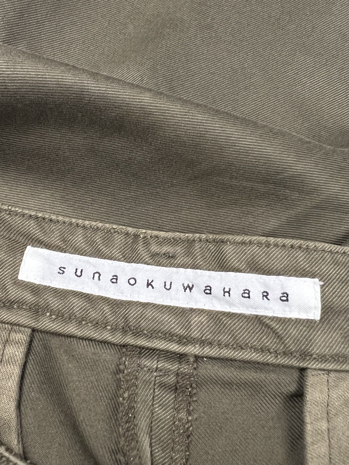 Issey Miyake Sunao Kuwahara Baggy Cargo Pants Size 31" - 10 Thumbnail