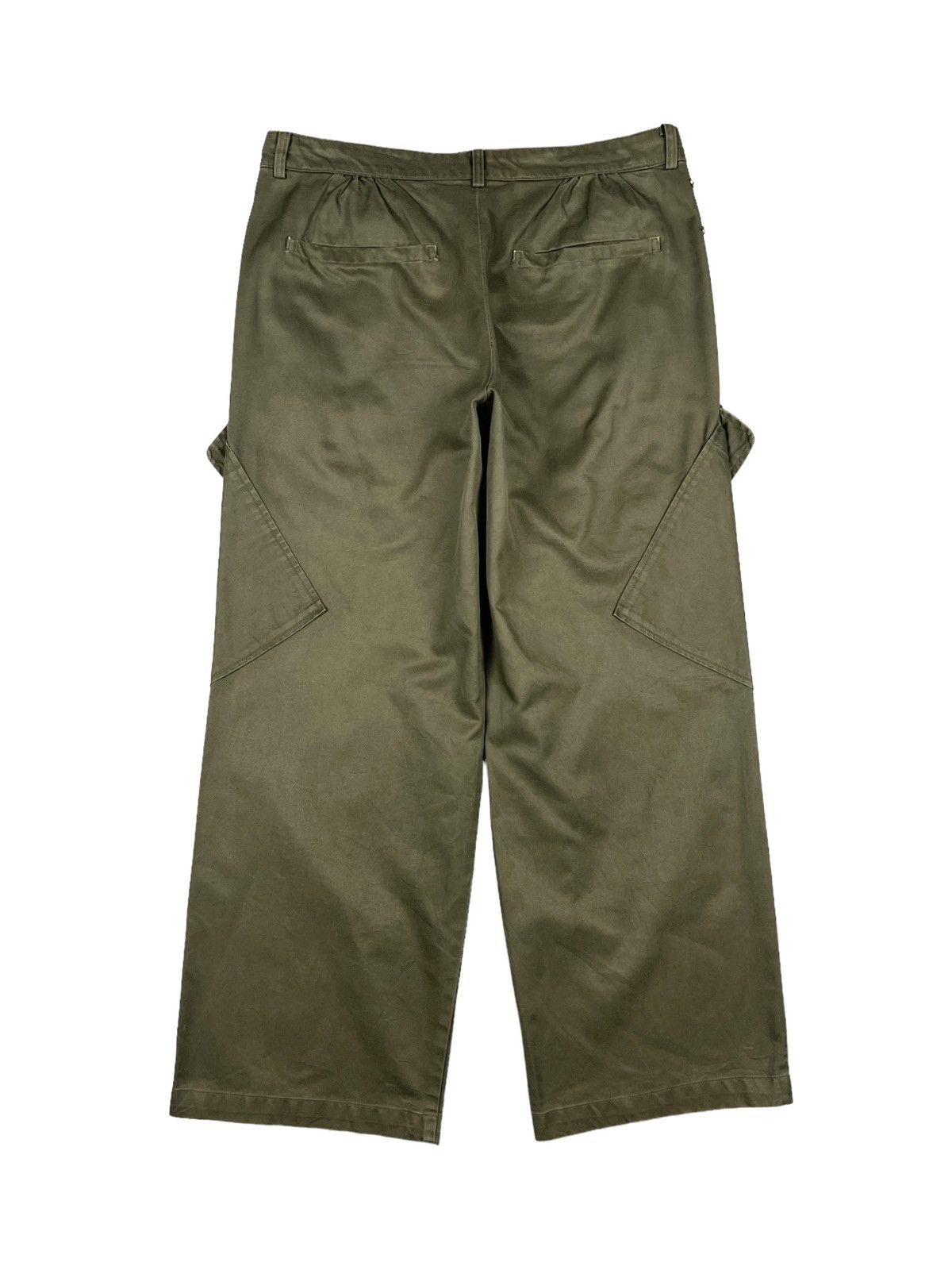 Issey Miyake Sunao Kuwahara Baggy Cargo Pants Size 31" - 2 Thumbnail