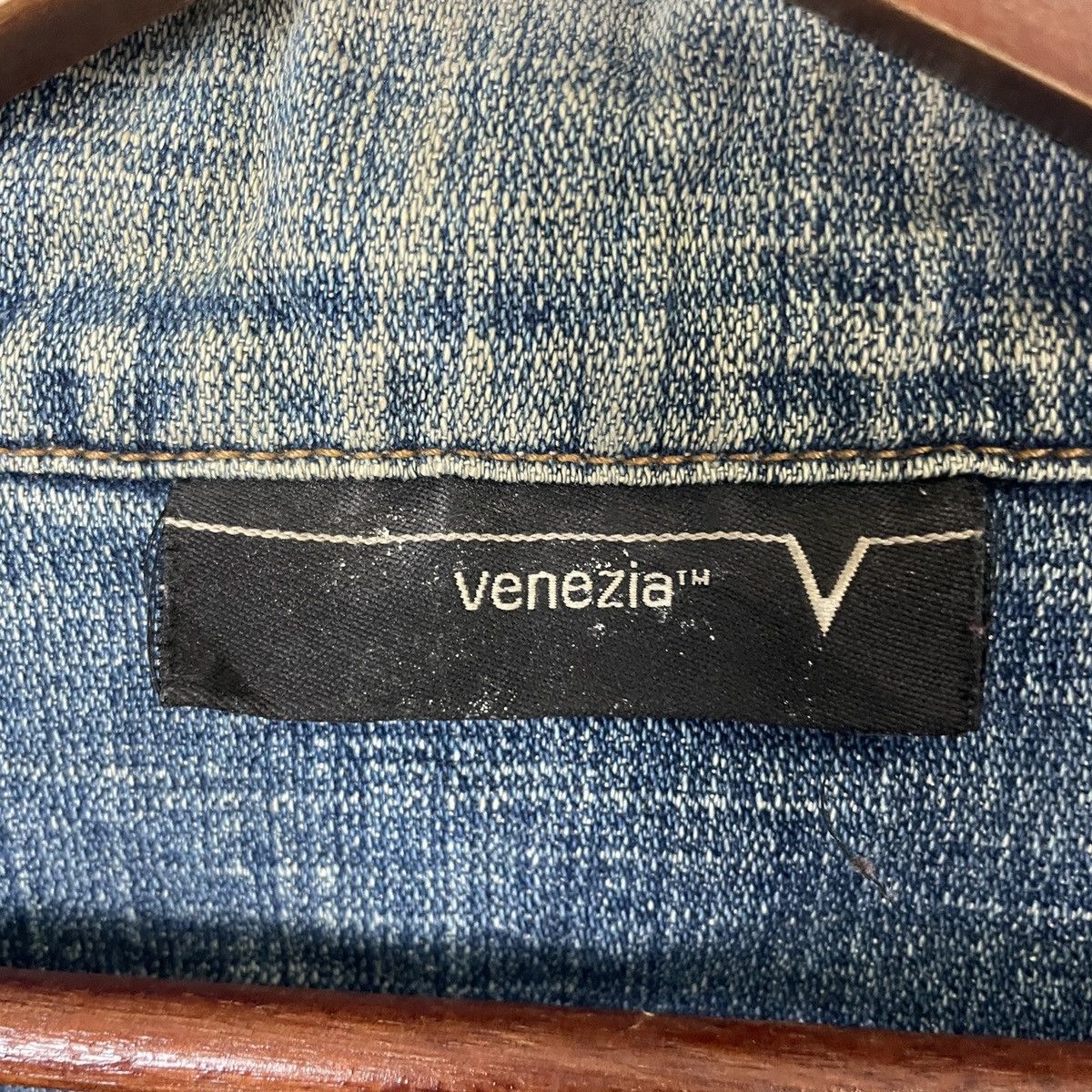Japanese Brand Vintage Venezia Button Ups Denim Jacket Size US XXL / EU 58 / 5 - 5 Thumbnail