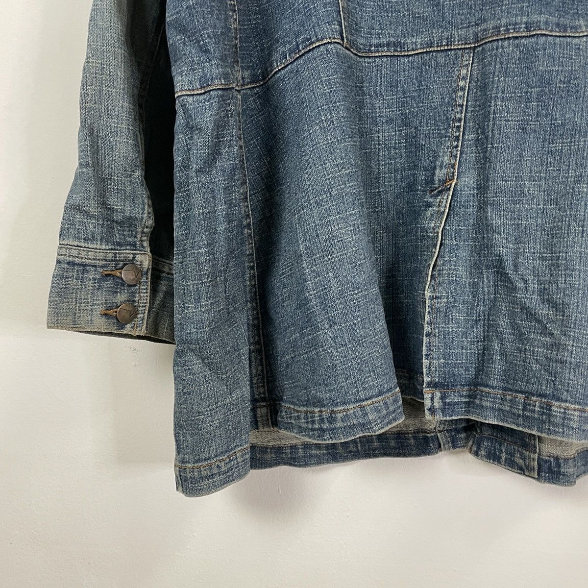 Japanese Brand Vintage Venezia Button Ups Denim Jacket Size US XXL / EU 58 / 5 - 7 Thumbnail