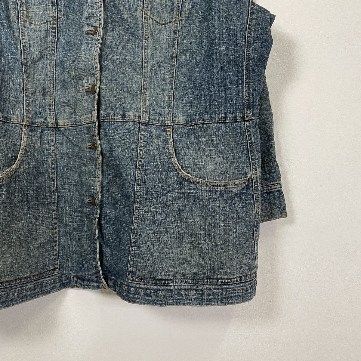 Japanese Brand Vintage Venezia Button Ups Denim Jacket Size US XXL / EU 58 / 5 - 3 Thumbnail