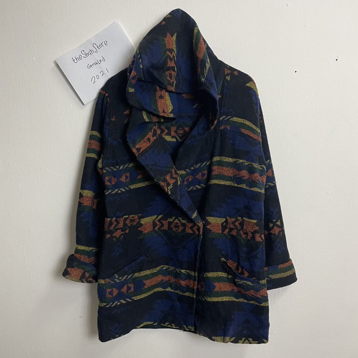Vintage Vintage American Brand Navajo Style Hoodie Jacket Size US M / EU 48-50 / 2 - 1 Thumbnail
