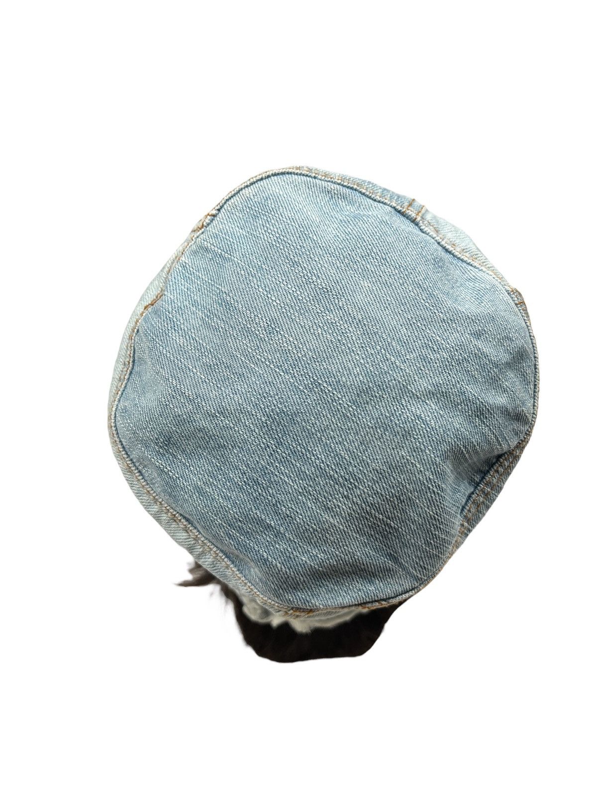 Hysteric Glamour Vintage Hysteric Glamour Distressed Denim Bucket Hat Size ONE SIZE - 4 Thumbnail