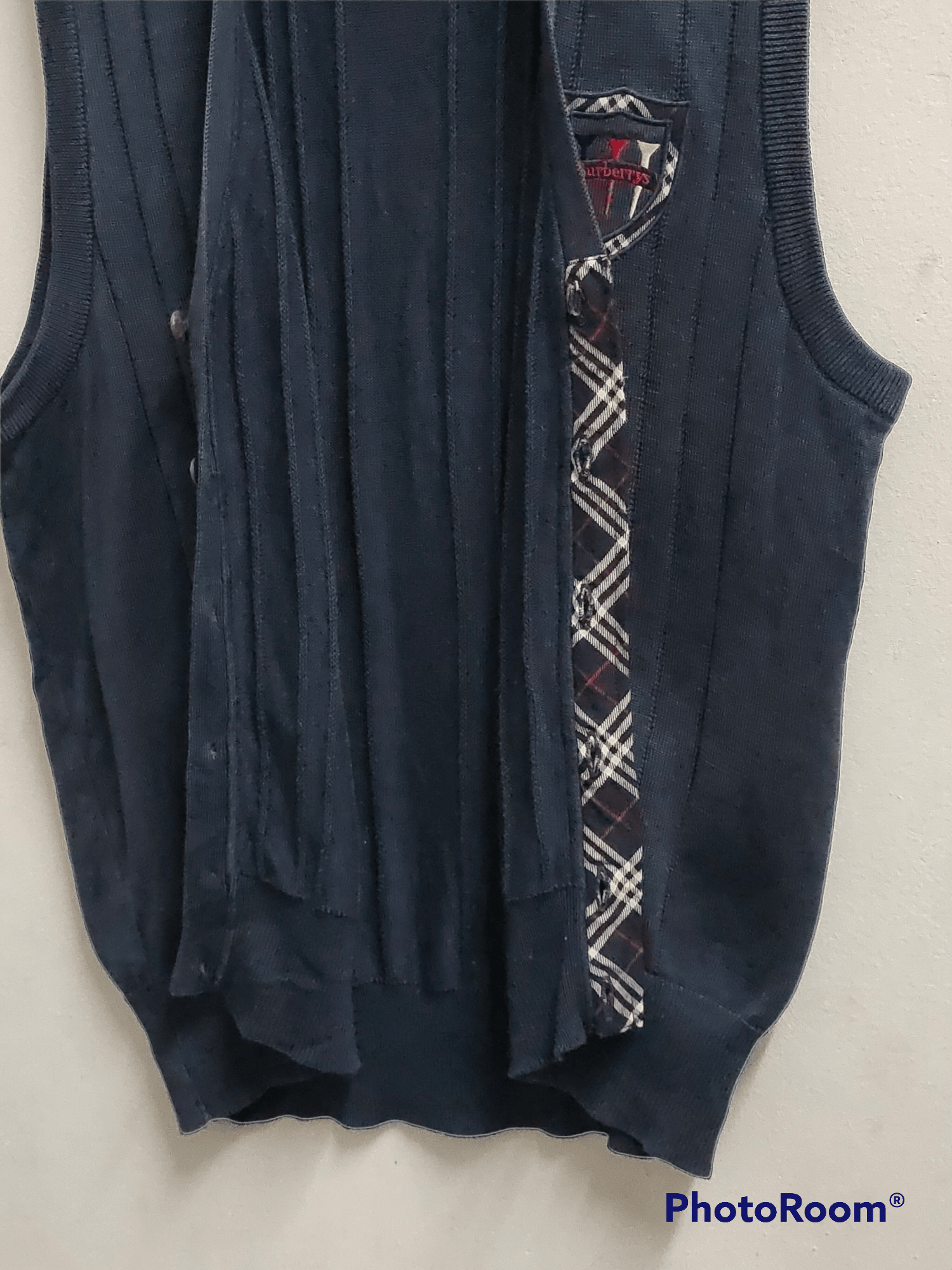 Burberry Burberry vintage sweater knitted less sleeve Size US L / EU 52-54 / 3 - 5 Thumbnail