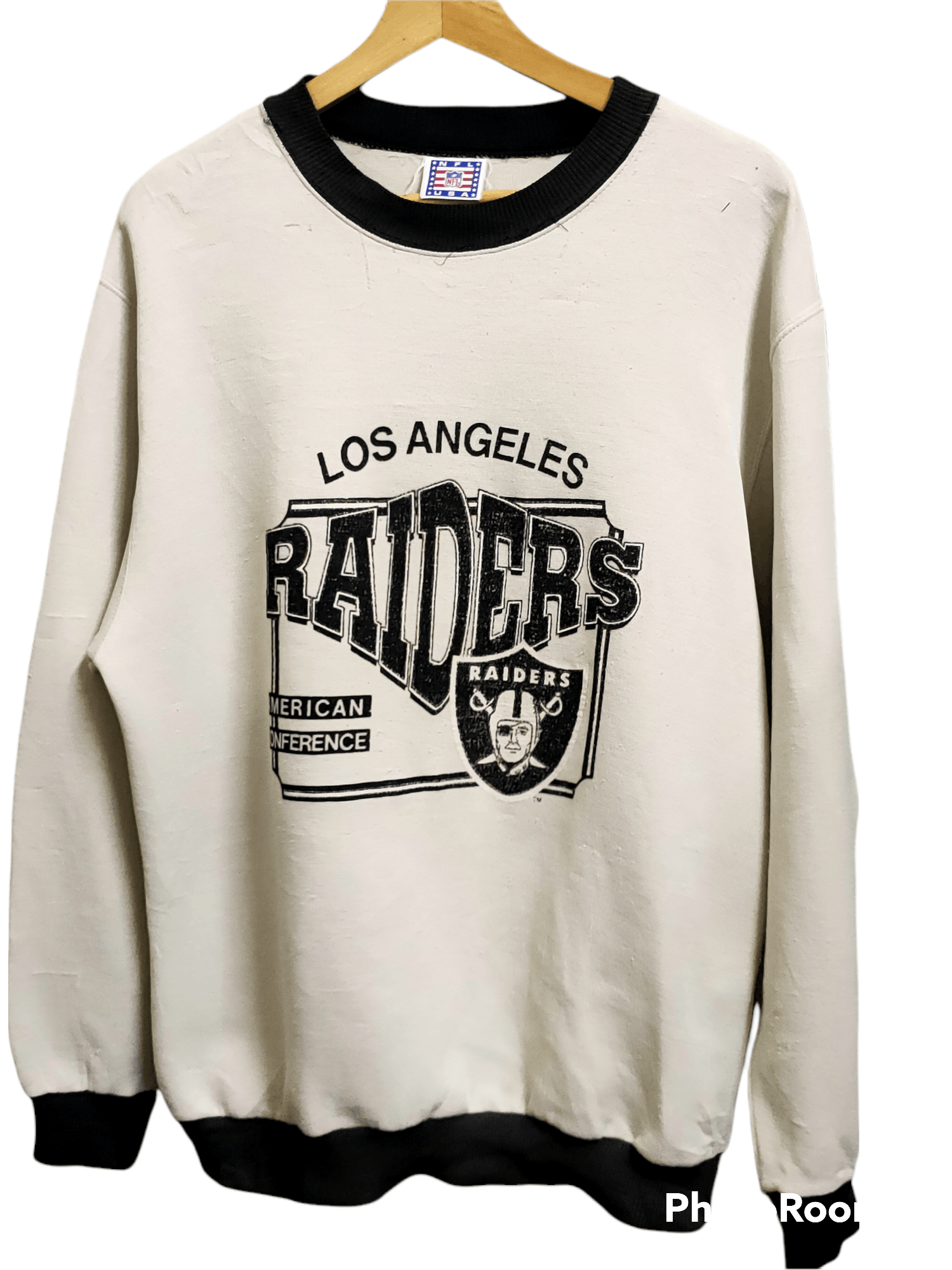 NFL Rare🔥NFL Los Angeles raiders 90s Sweater spellbound logo Size US M / EU 48-50 / 2 - 1 Thumbnail