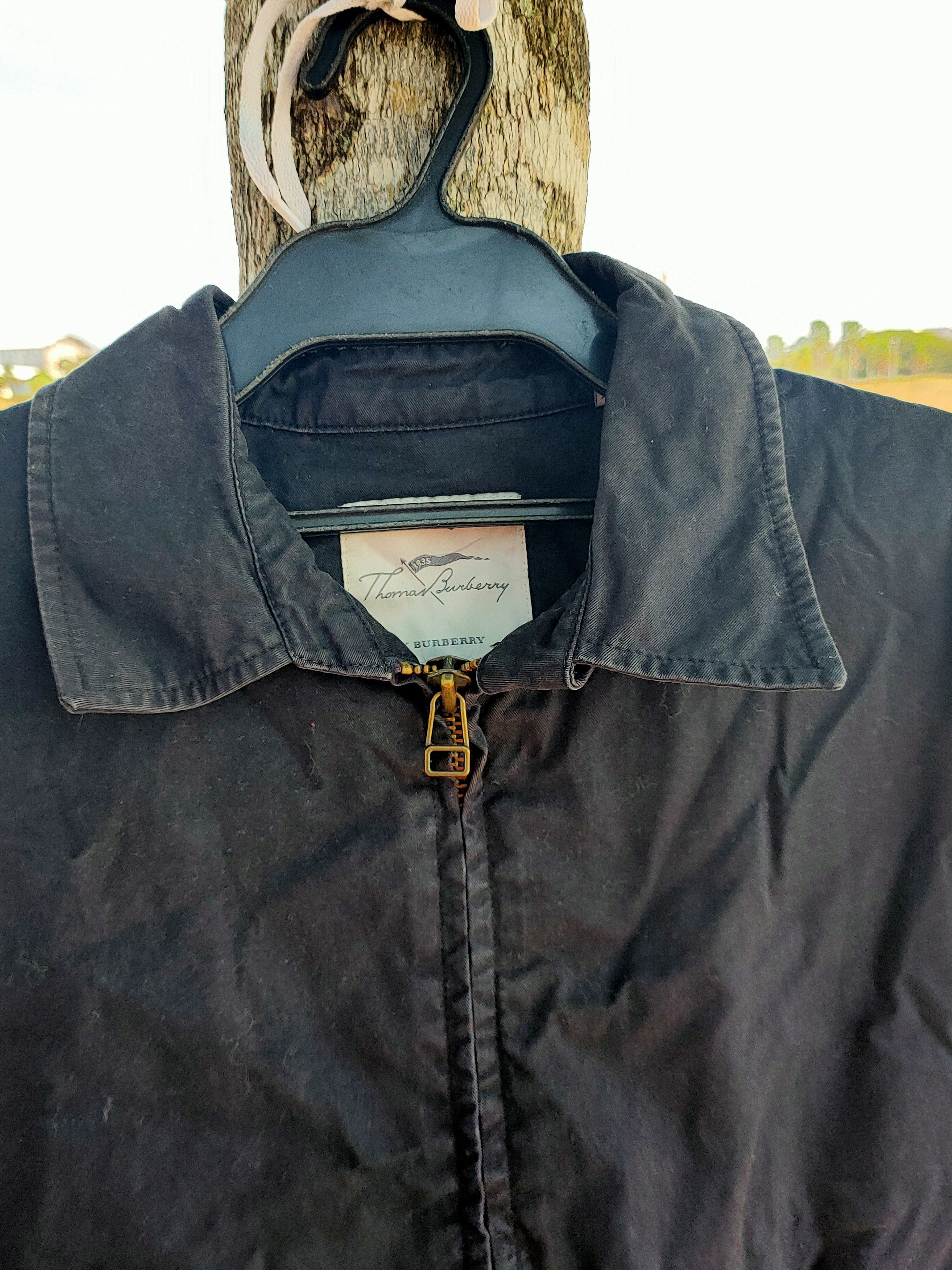 Burberry Thomas Burberry vintage Zip jacket pocket nice🔥 Size US XL / EU 56 / 4 - 3 Thumbnail