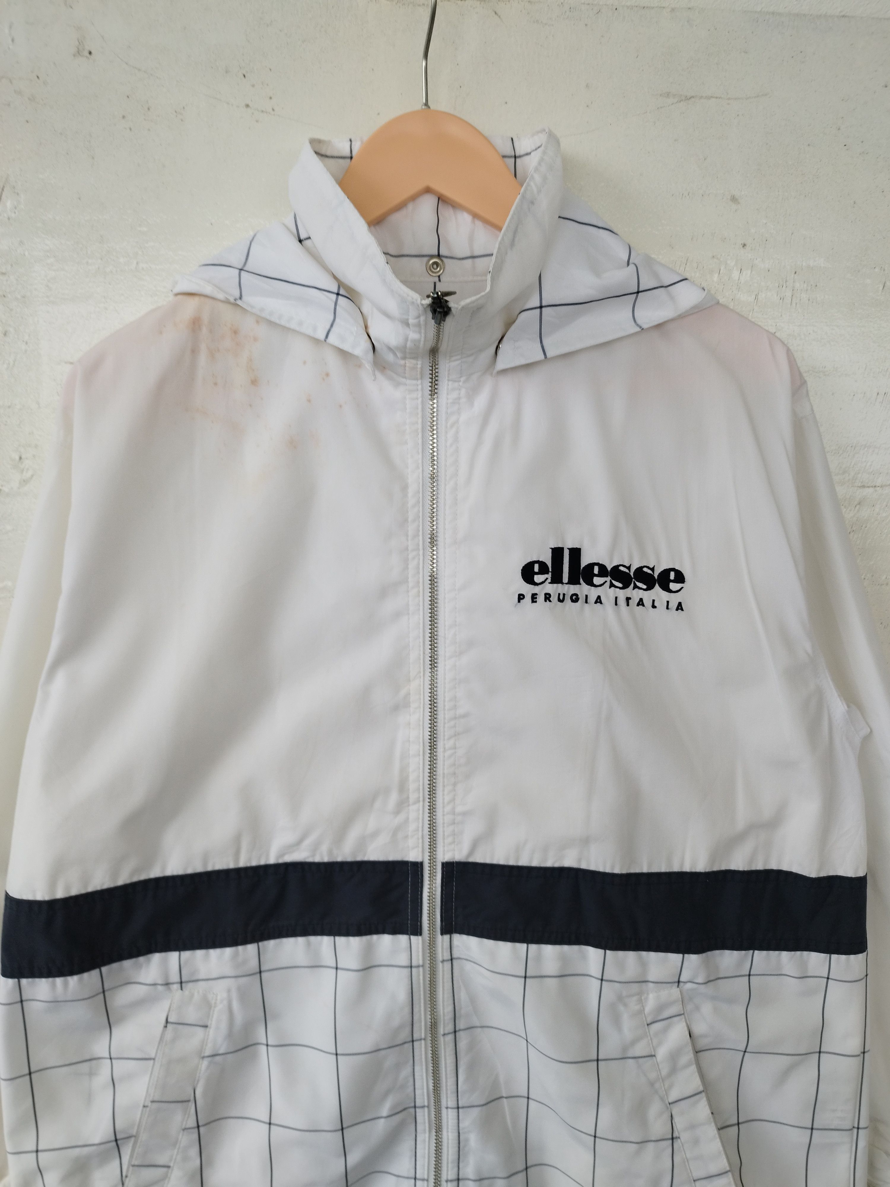 Ellesse Vintage Ellese light jacket Ellese windbreaker Size L / US 10 / IT 46 - 2 Thumbnail