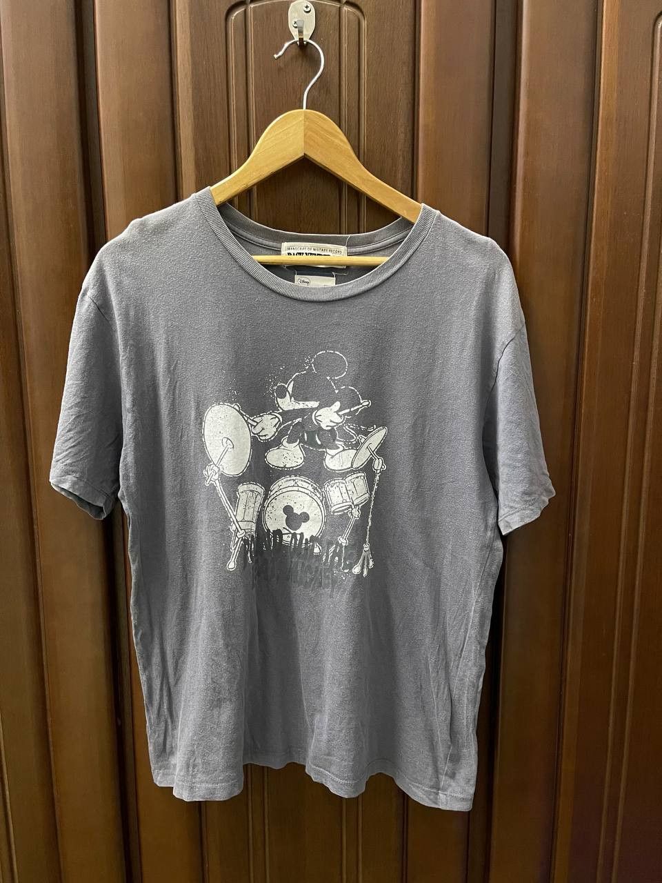 Back number X mickey mouse tee