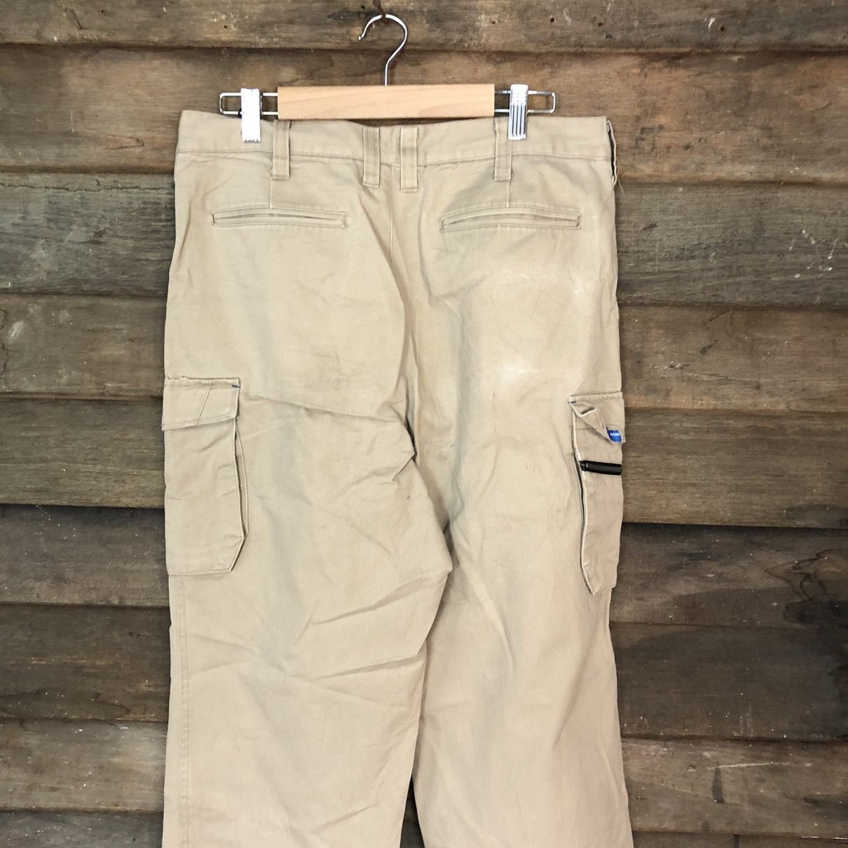 Japanese Brand Japanese Brand Light Brown Cargo Pants #3972 Size US 32 / EU 48 - 12 Thumbnail