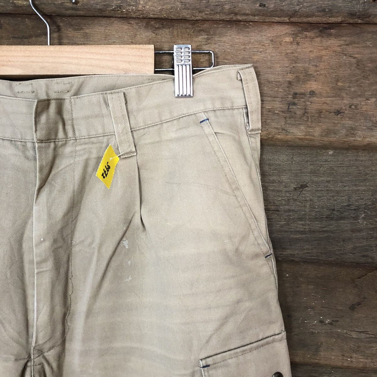 Japanese Brand Japanese Brand Light Brown Cargo Pants #3972 Size US 32 / EU 48 - 5 Thumbnail