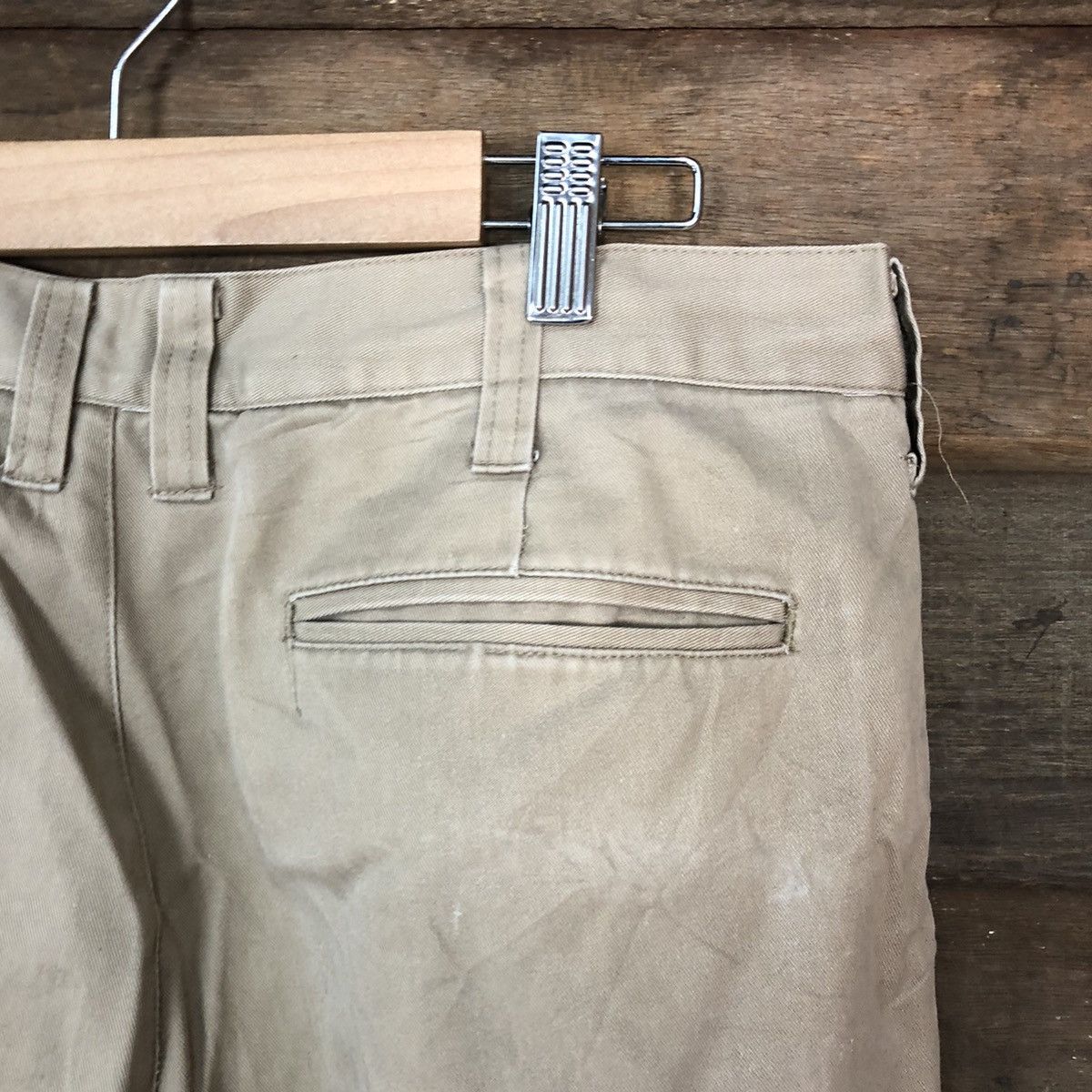 Japanese Brand Japanese Brand Light Brown Cargo Pants #3972 Size US 32 / EU 48 - 15 Thumbnail