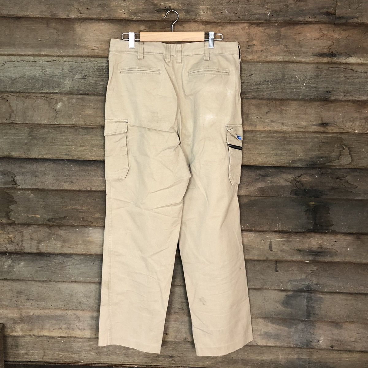 Japanese Brand Japanese Brand Light Brown Cargo Pants #3972 Size US 32 / EU 48 - 11 Thumbnail