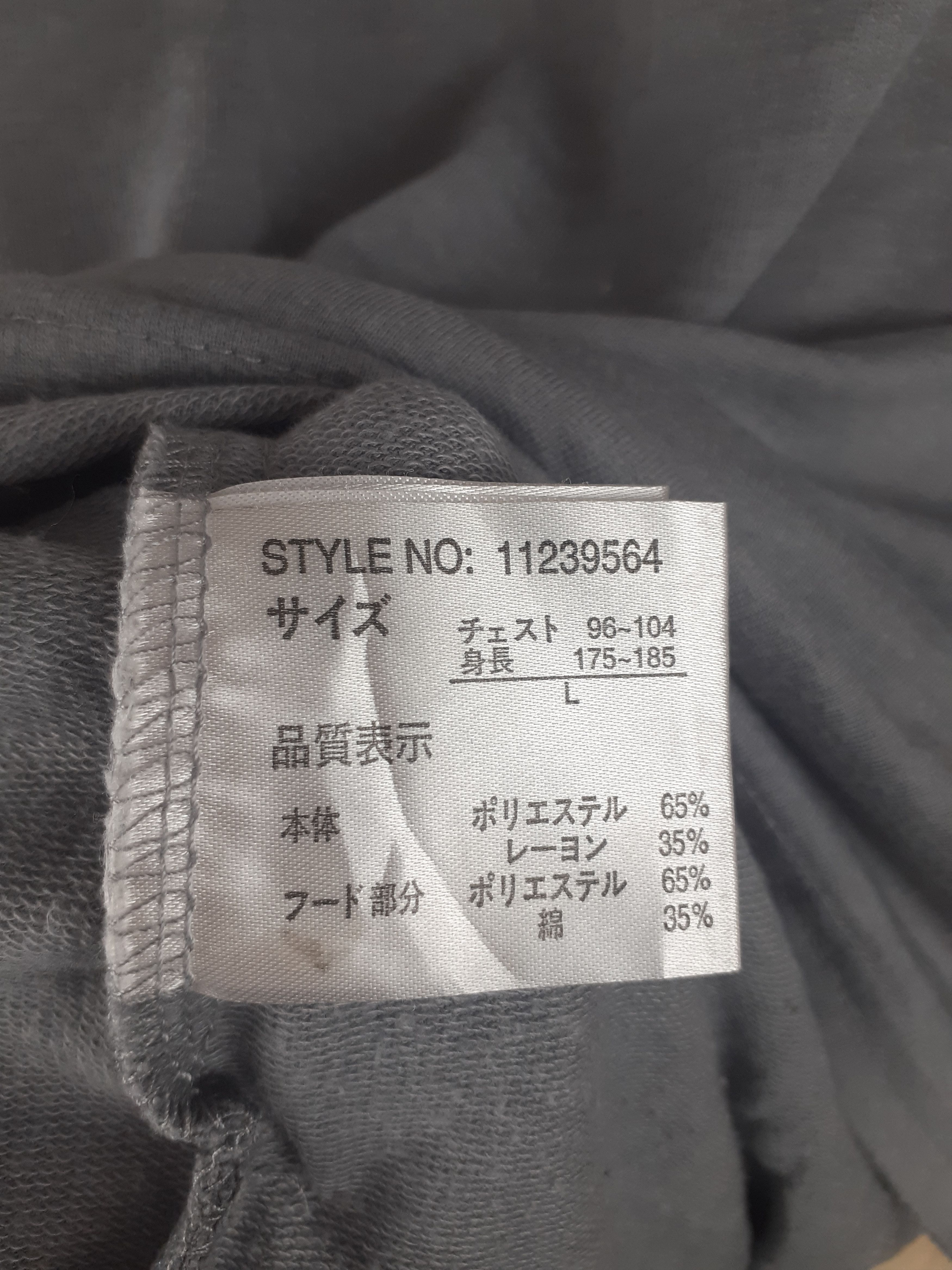 Japanese Brand Beaumere gray sweater seditionaries multizipper #2799 Size L / US 10 / IT 46 - 9 Thumbnail
