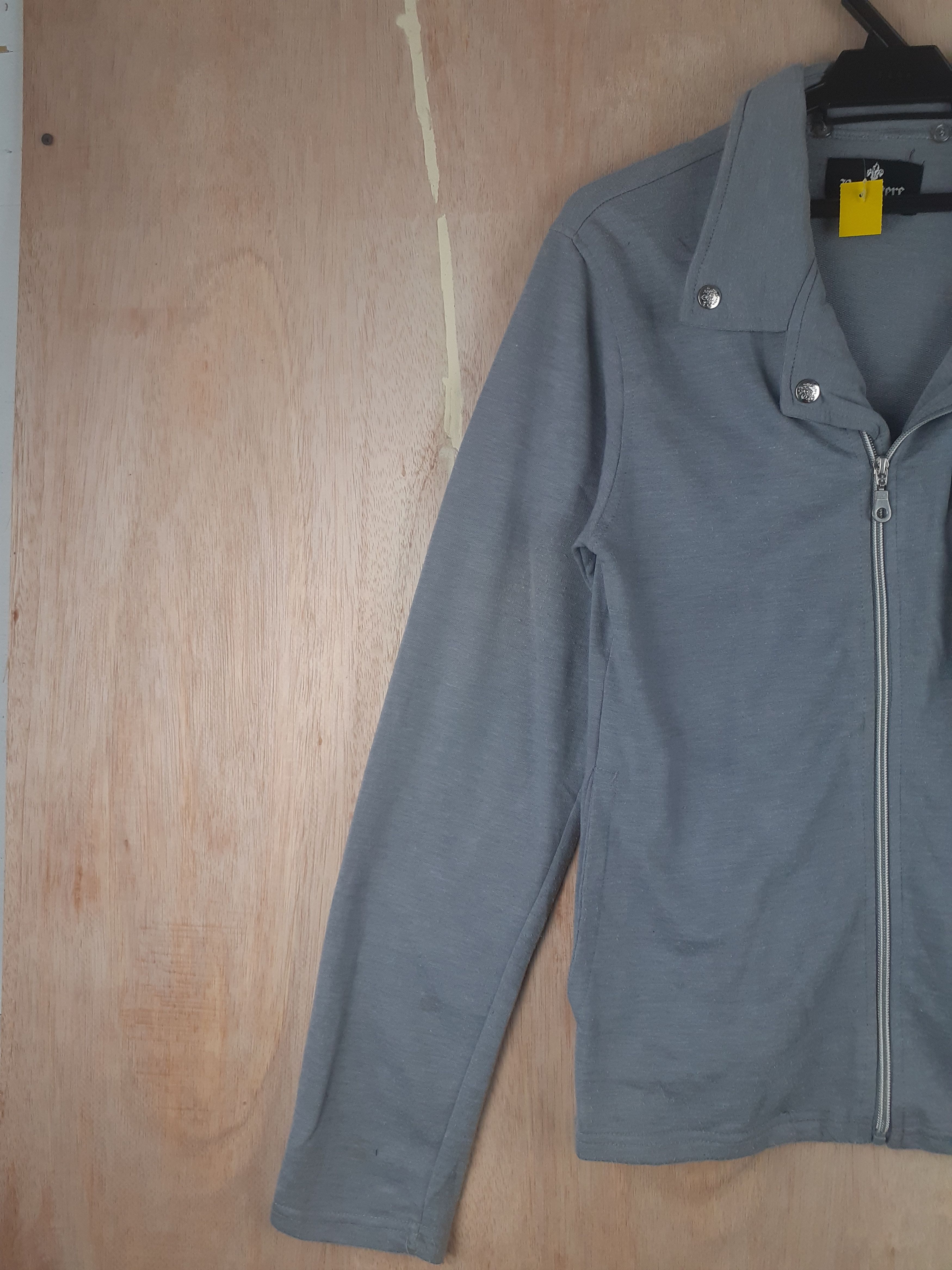 Japanese Brand Beaumere gray sweater seditionaries multizipper #2799 Size L / US 10 / IT 46 - 5 Thumbnail
