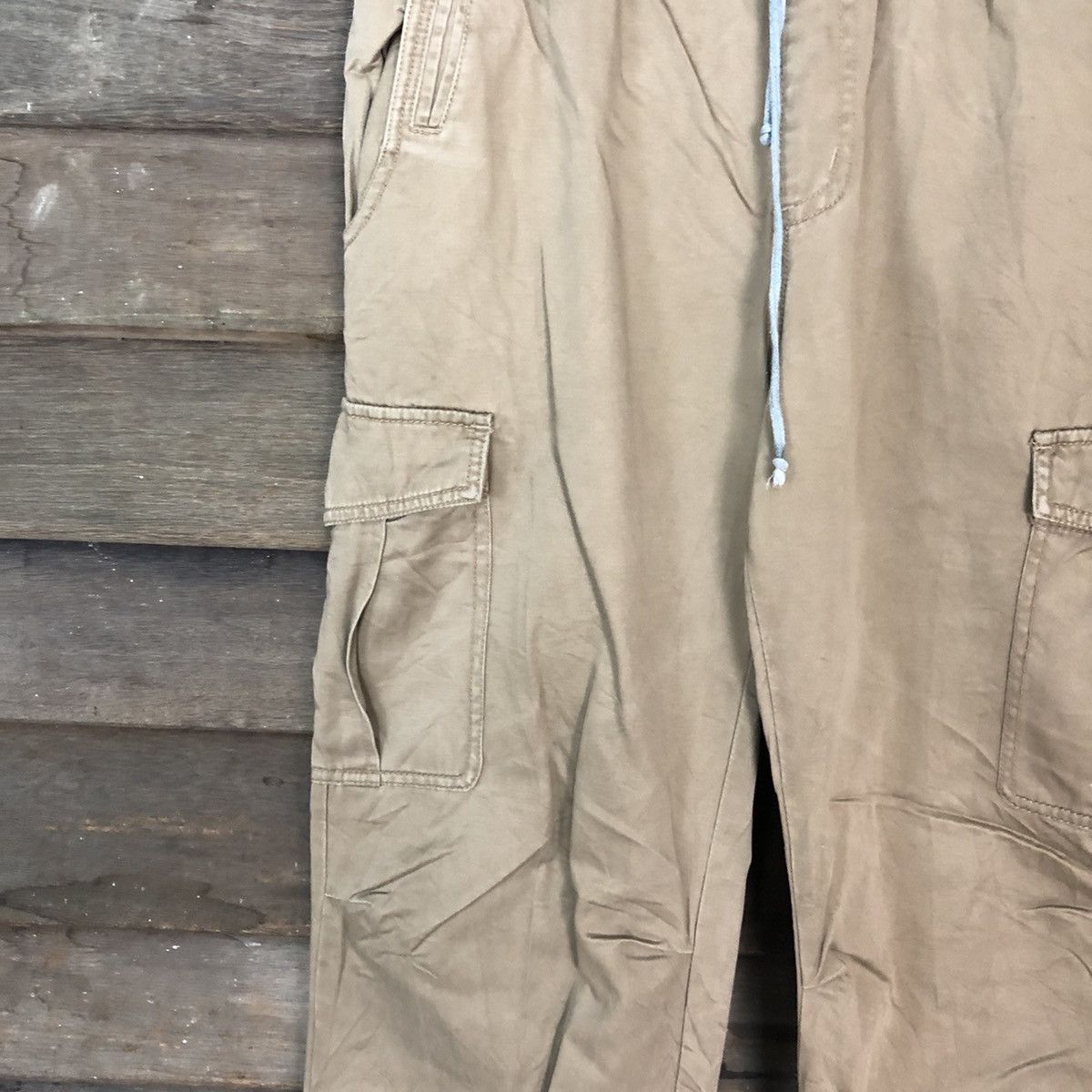 Japanese Brand Japanese Brand Brown utility Cargo Pants #6908 Size US 30 / EU 46 - 6 Thumbnail