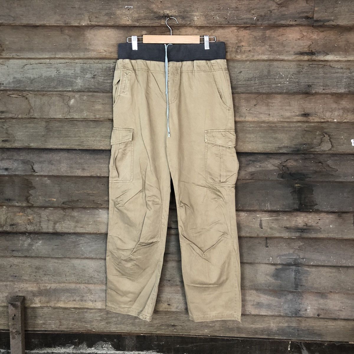 Japanese Brand Japanese Brand Brown utility Cargo Pants #6908 Size US 30 / EU 46 - 1 Thumbnail
