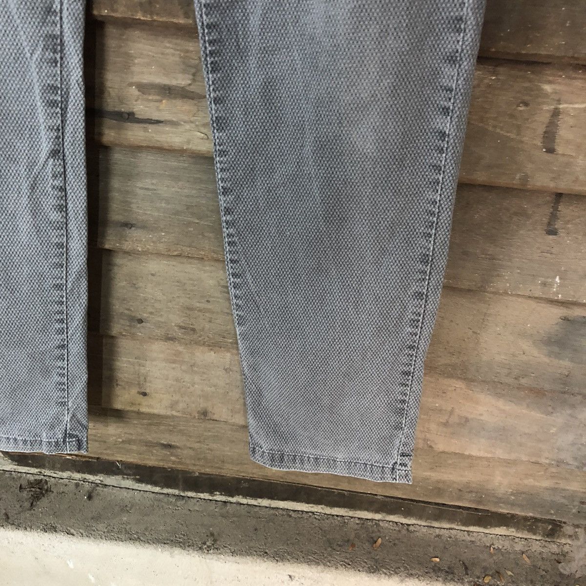 Japanese Brand Navigate regular fit Grey Casual Pants #6904 Size US 31 - 7 Thumbnail