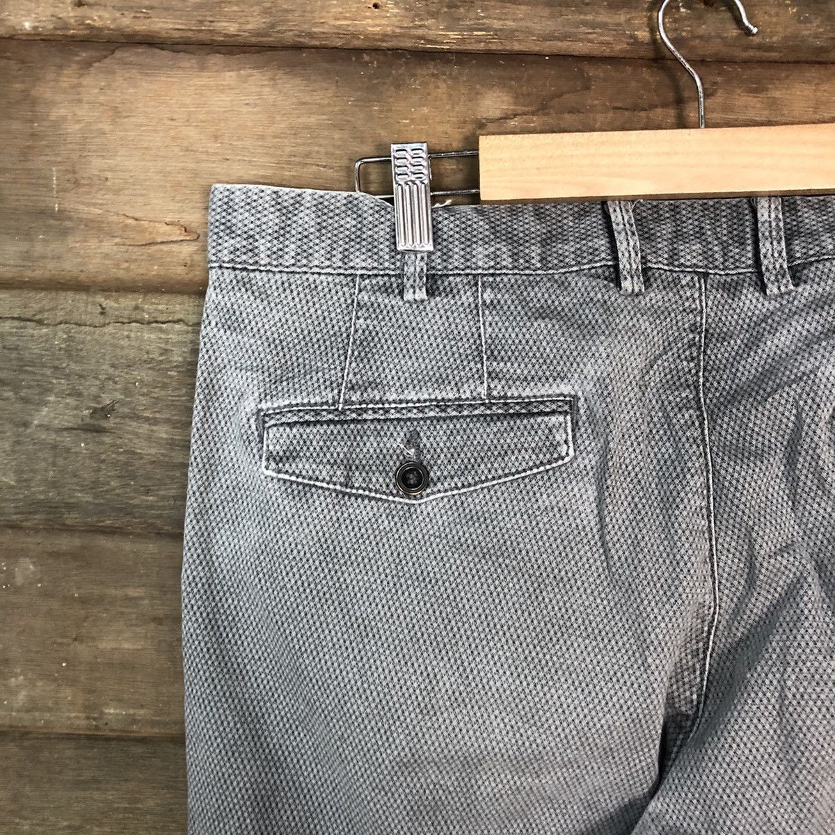 Japanese Brand Navigate regular fit Grey Casual Pants #6904 Size US 31 - 11 Thumbnail