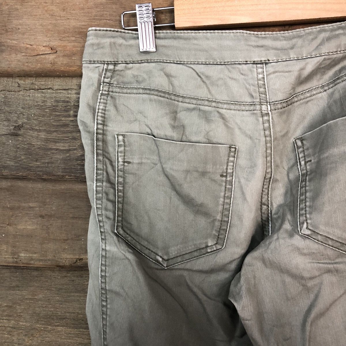 Japanese Brand Japanese Brand Green streetwear Cargo Pants #6892 Size US 30 / EU 46 - 11 Thumbnail