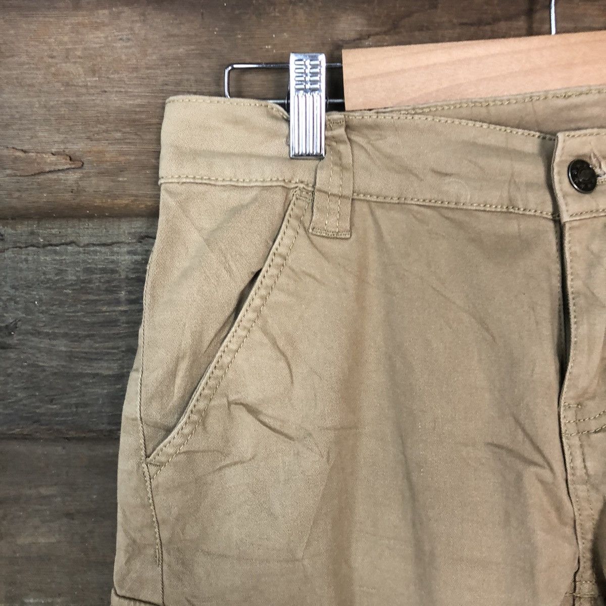 Japanese Brand Lavu Brown utility tactical japan Cargo Pants #6881 Size US 29 - 4 Thumbnail