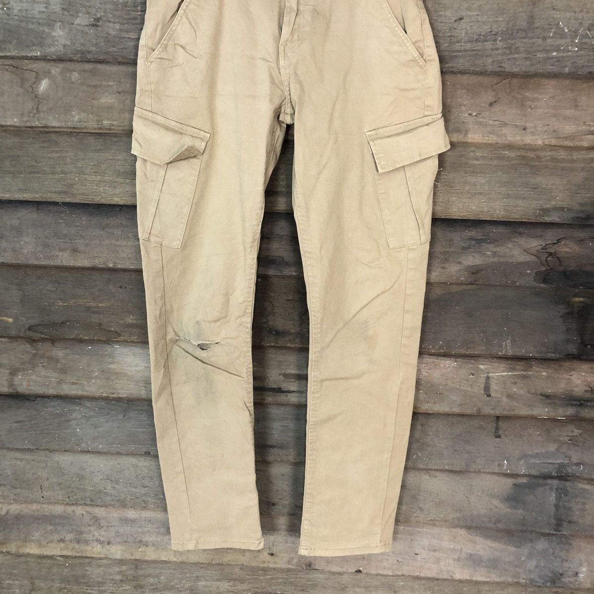 Japanese Brand Lavu Brown utility tactical japan Cargo Pants #6881 Size US 29 - 3 Thumbnail