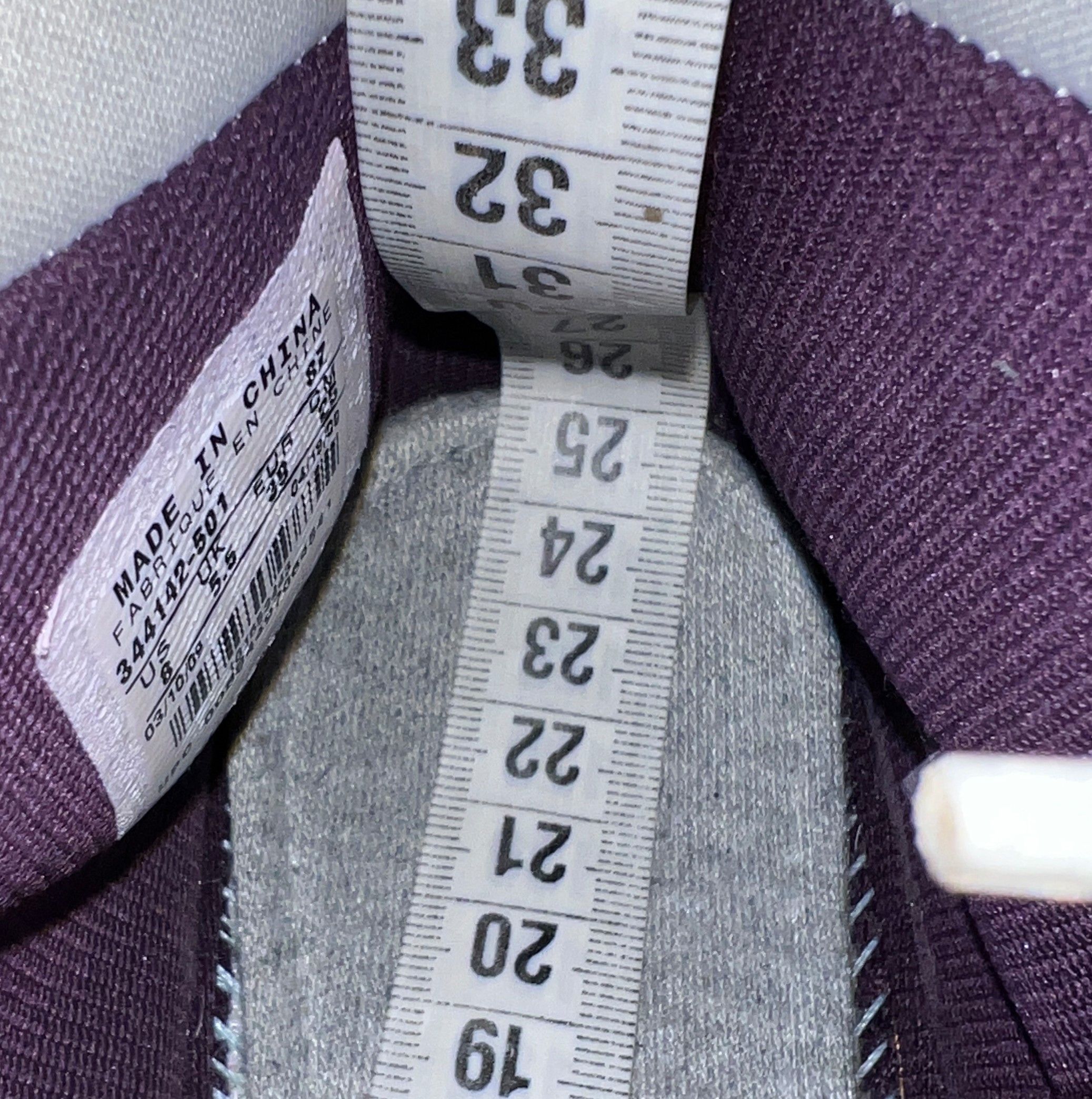 Nike Nike Dunk High Skinny Granny Purple Platinum Women'sSneakers Size US 8 / IT 38 - 24 Thumbnail