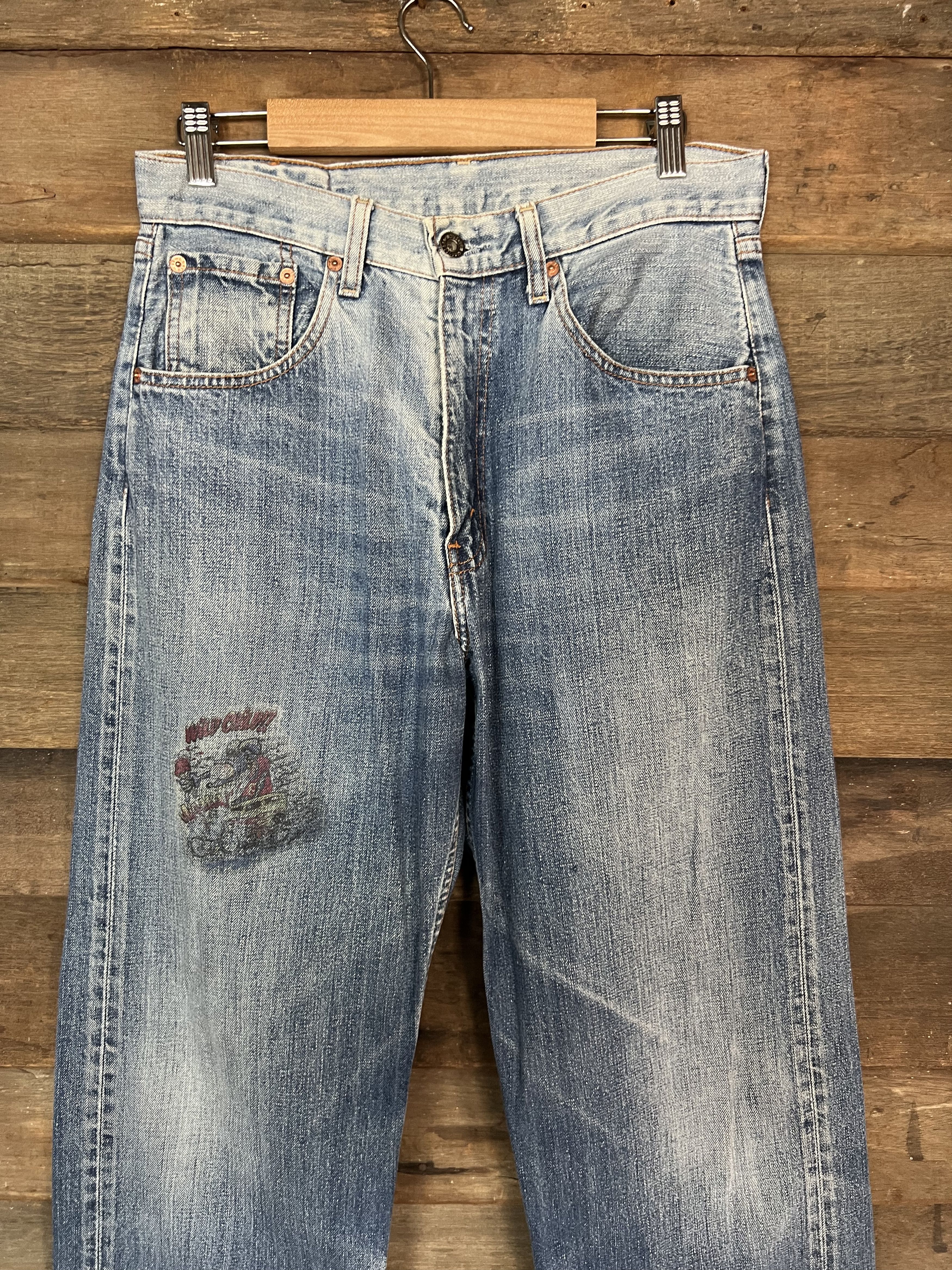 Levi's LEVIS 504 WILD CHILD VINTAGE DENIM STYLE Size US 28 / EU 44 - 4 Thumbnail