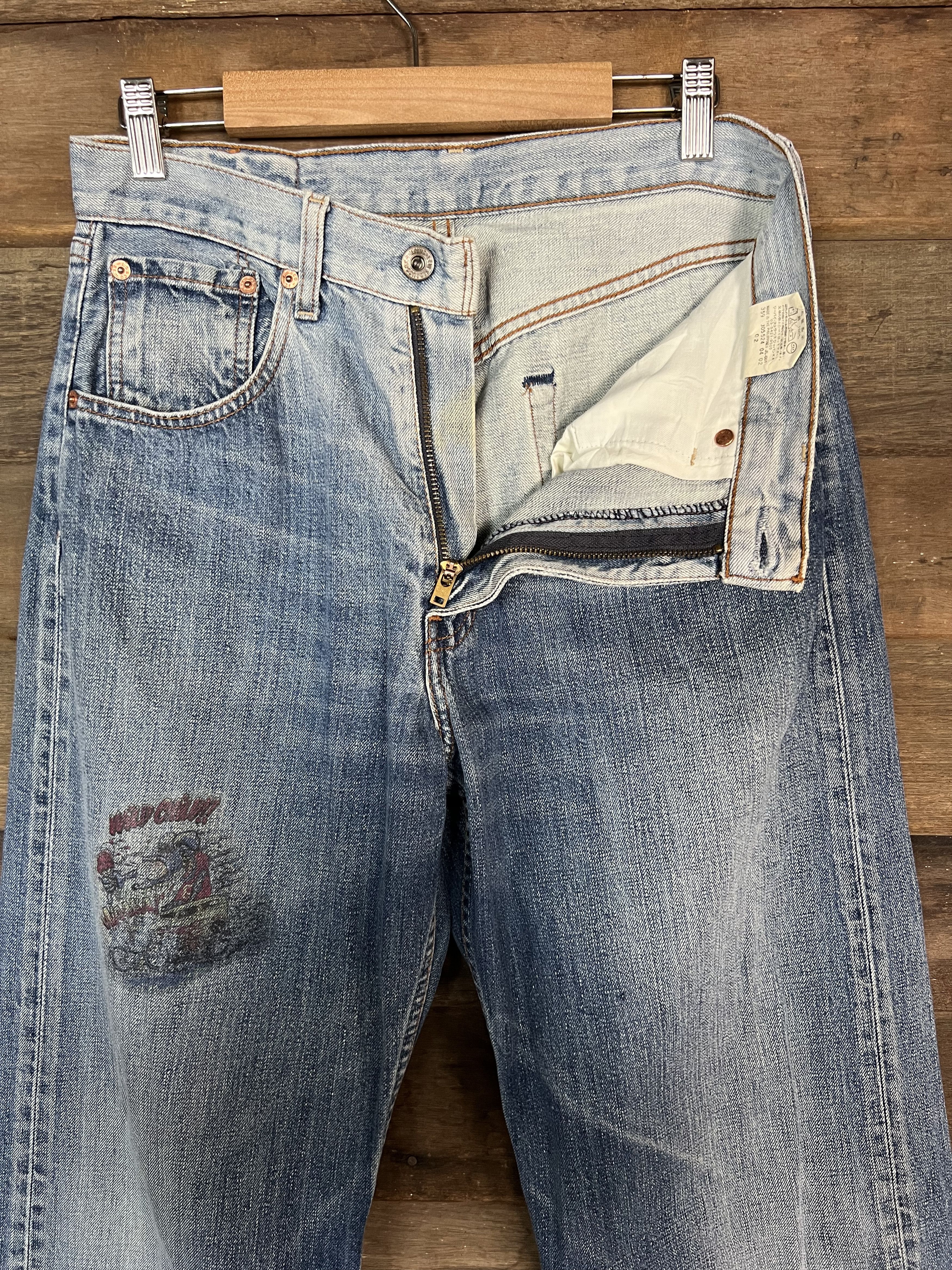 Levi's LEVIS 504 WILD CHILD VINTAGE DENIM STYLE Size US 28 / EU 44 - 10 Thumbnail