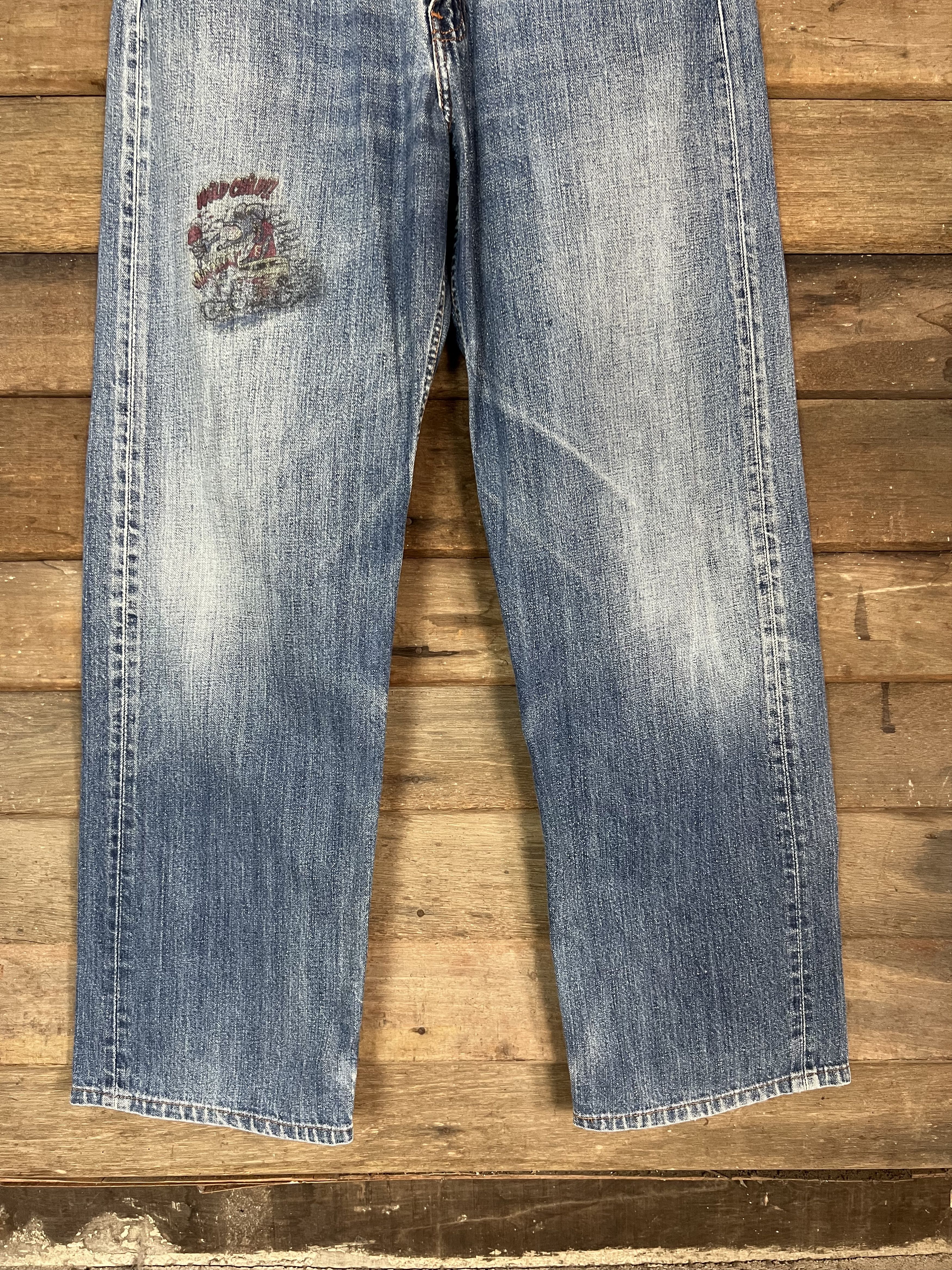 Levi's LEVIS 504 WILD CHILD VINTAGE DENIM STYLE Size US 28 / EU 44 - 5 Thumbnail