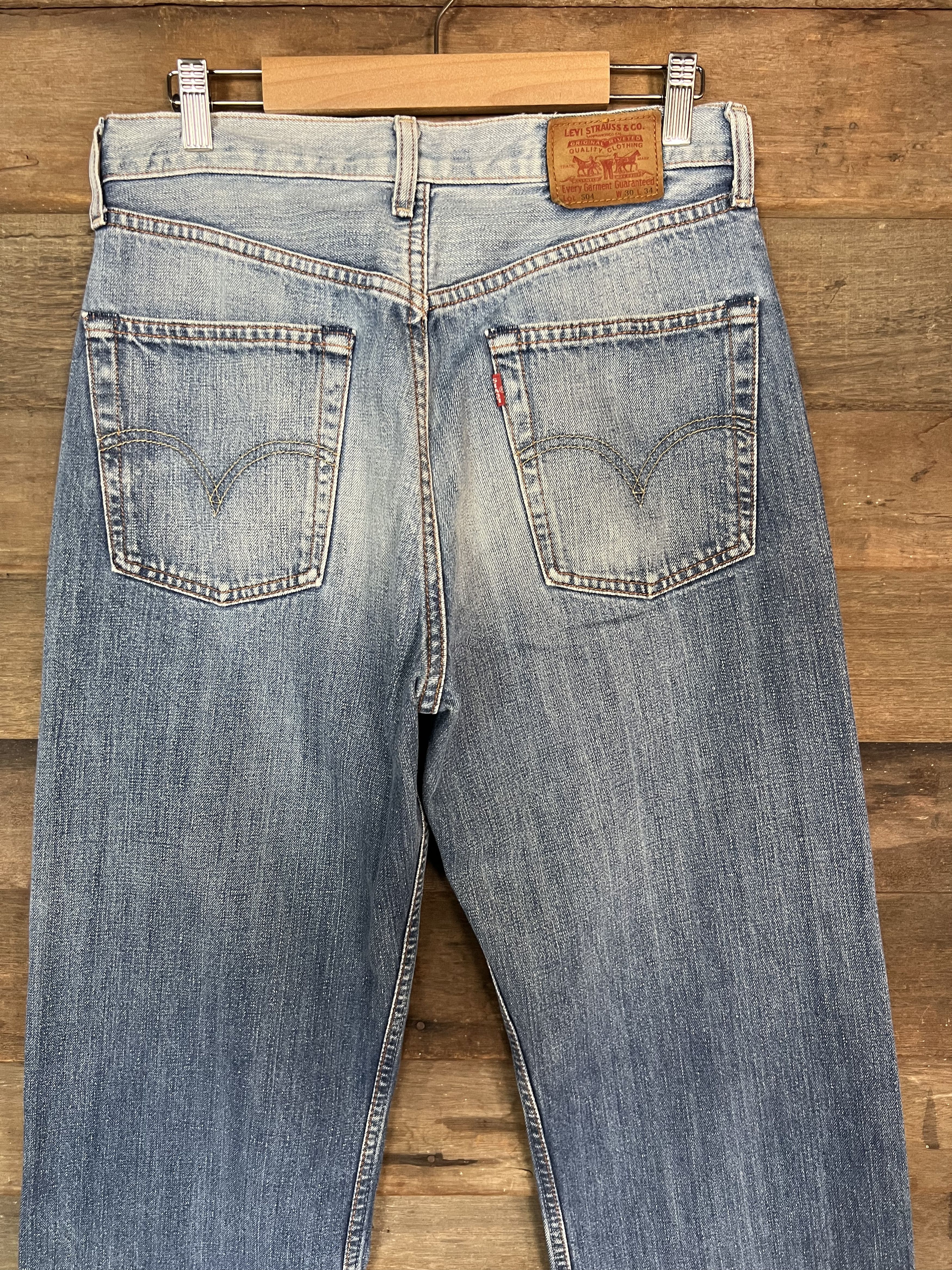 Levi's LEVIS 504 WILD CHILD VINTAGE DENIM STYLE Size US 28 / EU 44 - 13 Thumbnail