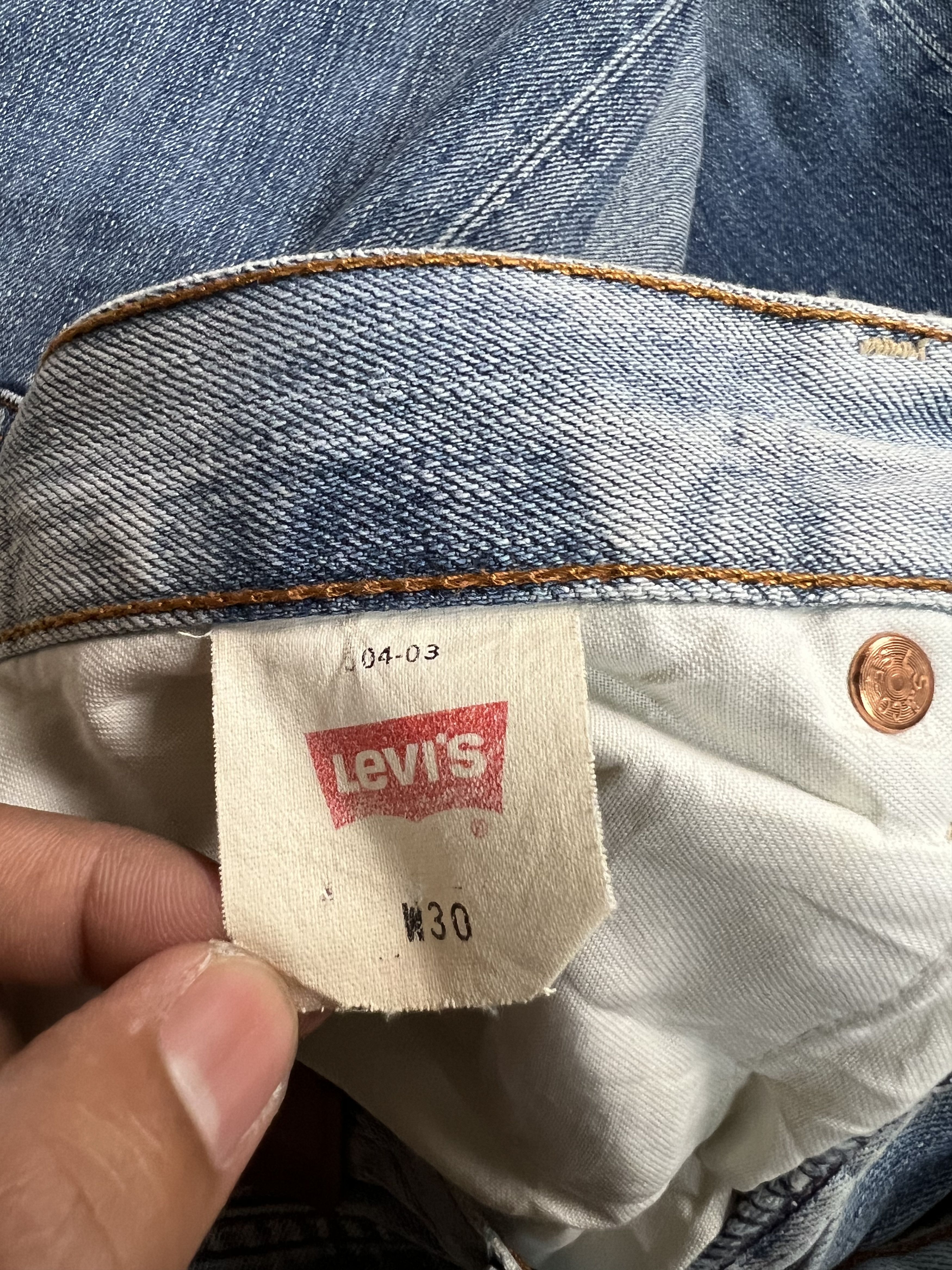 Levi's LEVIS 504 WILD CHILD VINTAGE DENIM STYLE Size US 28 / EU 44 - 19 Thumbnail