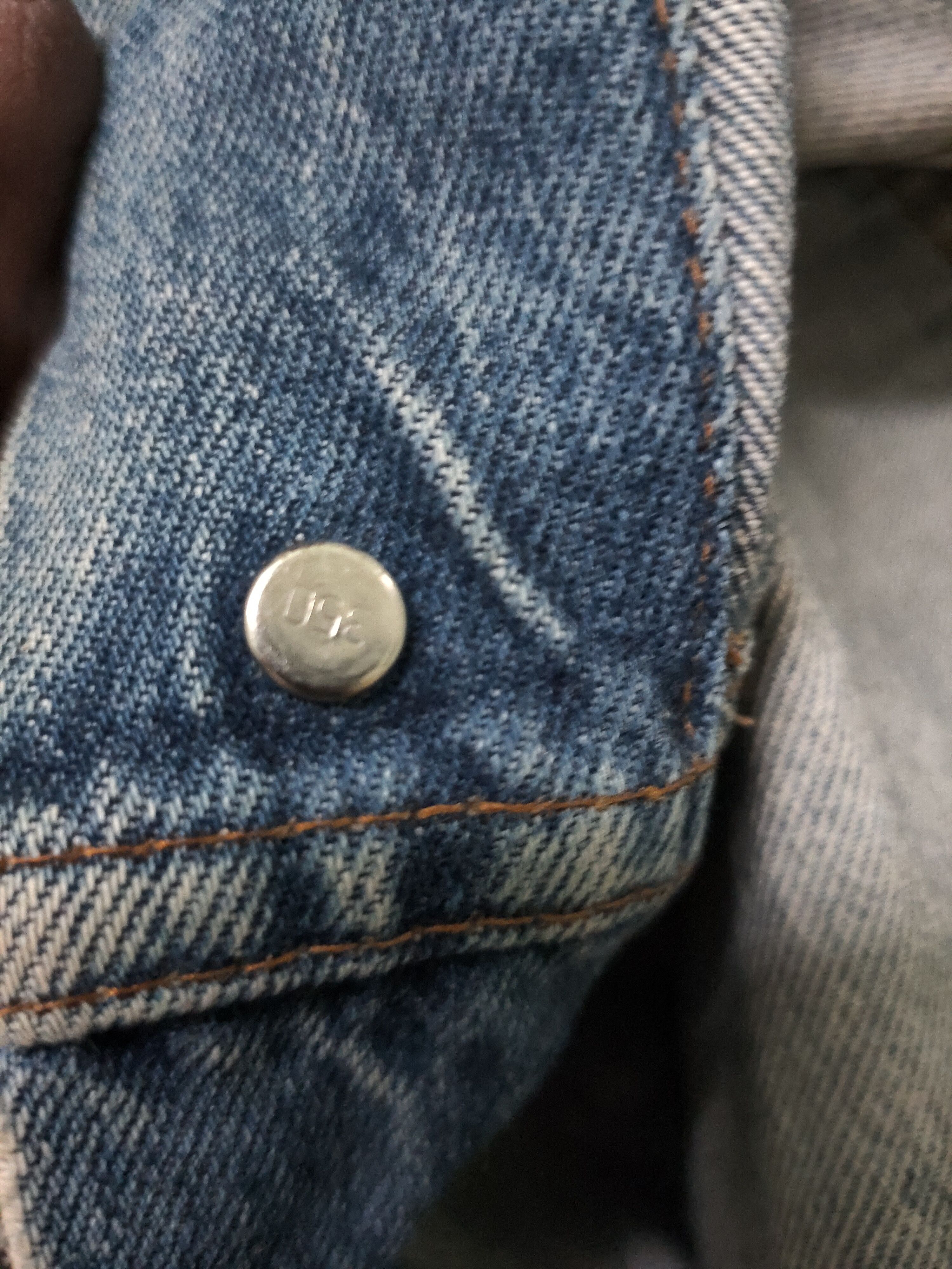 Levi's Vintage Clothing Levi's vintage trucker jacket distressed denim Size US XL / EU 56 / 4 - 7 Thumbnail