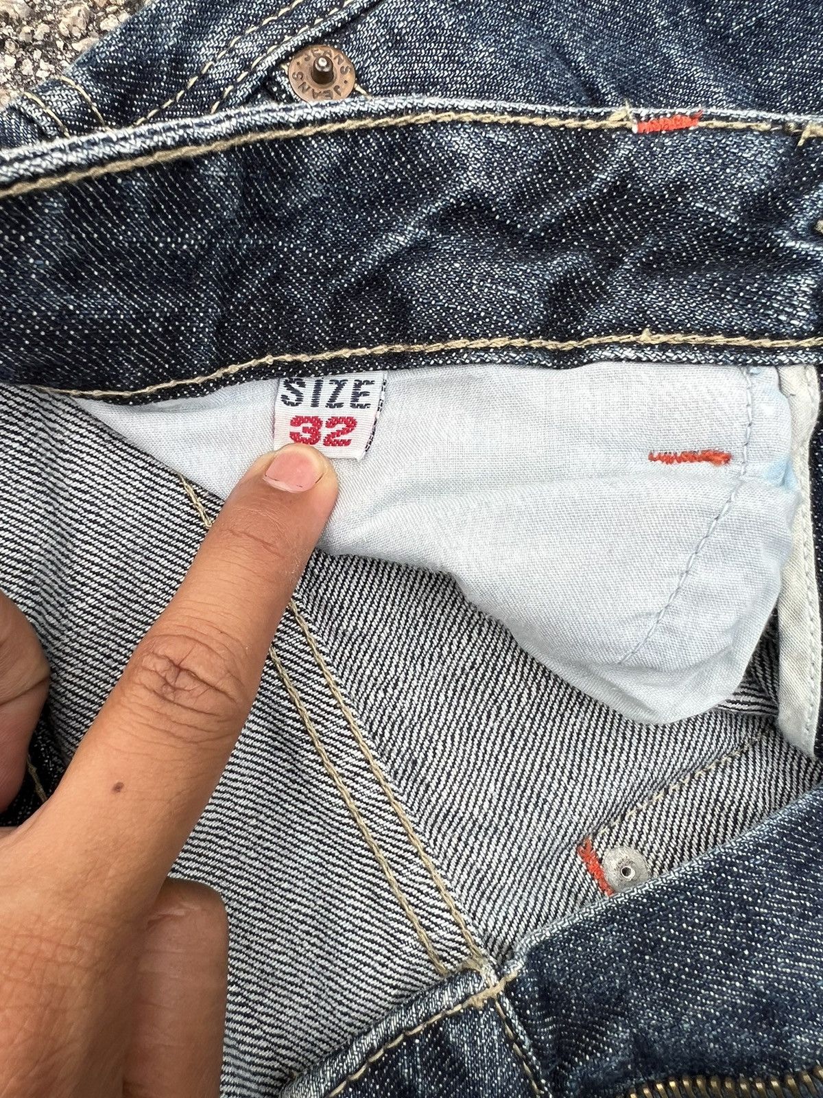 If Six Was Nine DISTRESSED DENIM PANTS VINTAGE JAPANESE BRANDED Size US 31 - 22 Thumbnail