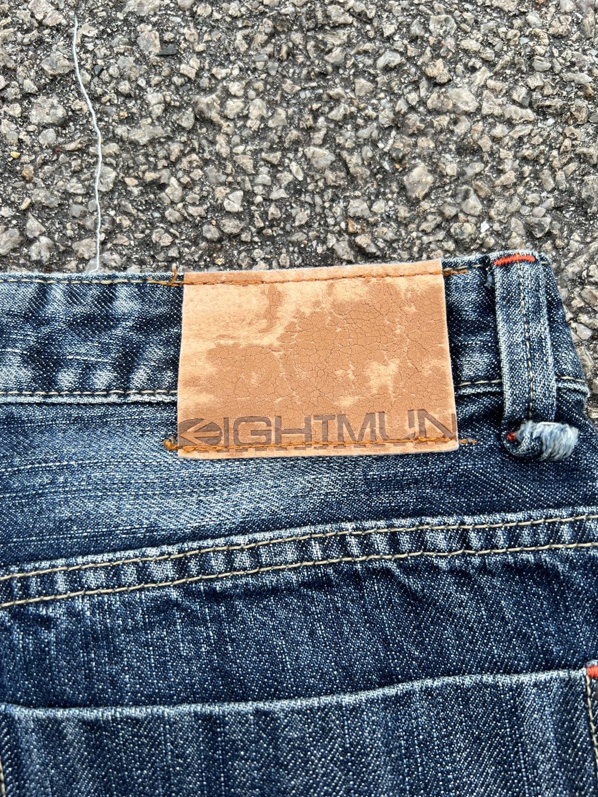 If Six Was Nine DISTRESSED DENIM PANTS VINTAGE JAPANESE BRANDED Size US 31 - 17 Thumbnail