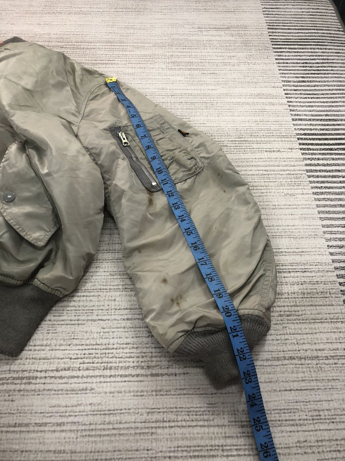 Alpha Industries Vintage Alpha Industries Riversible Bomber Jacket Size US L / EU 52-54 / 3 - 12 Thumbnail